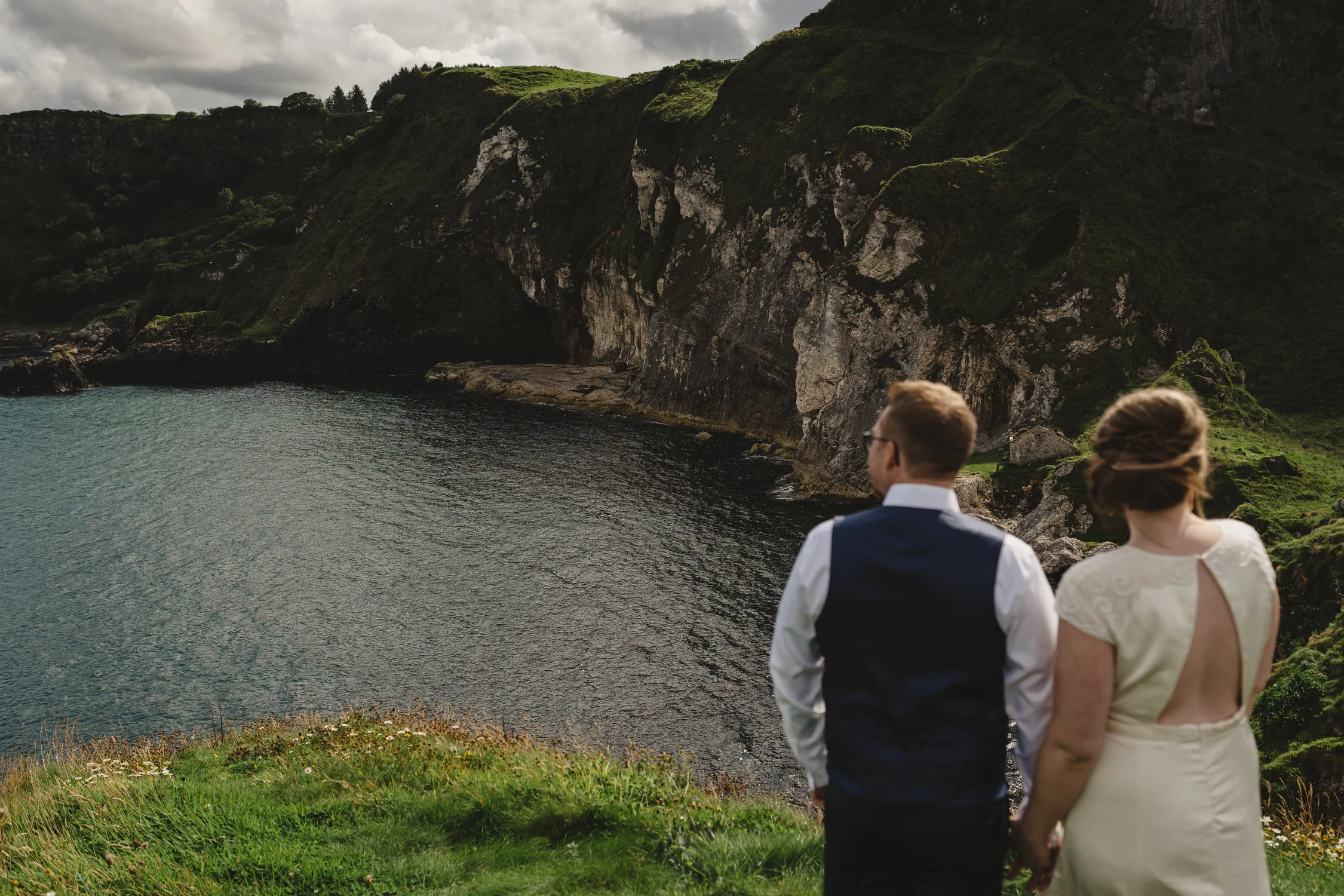  Kinbane Castle Irish Elopement photos 