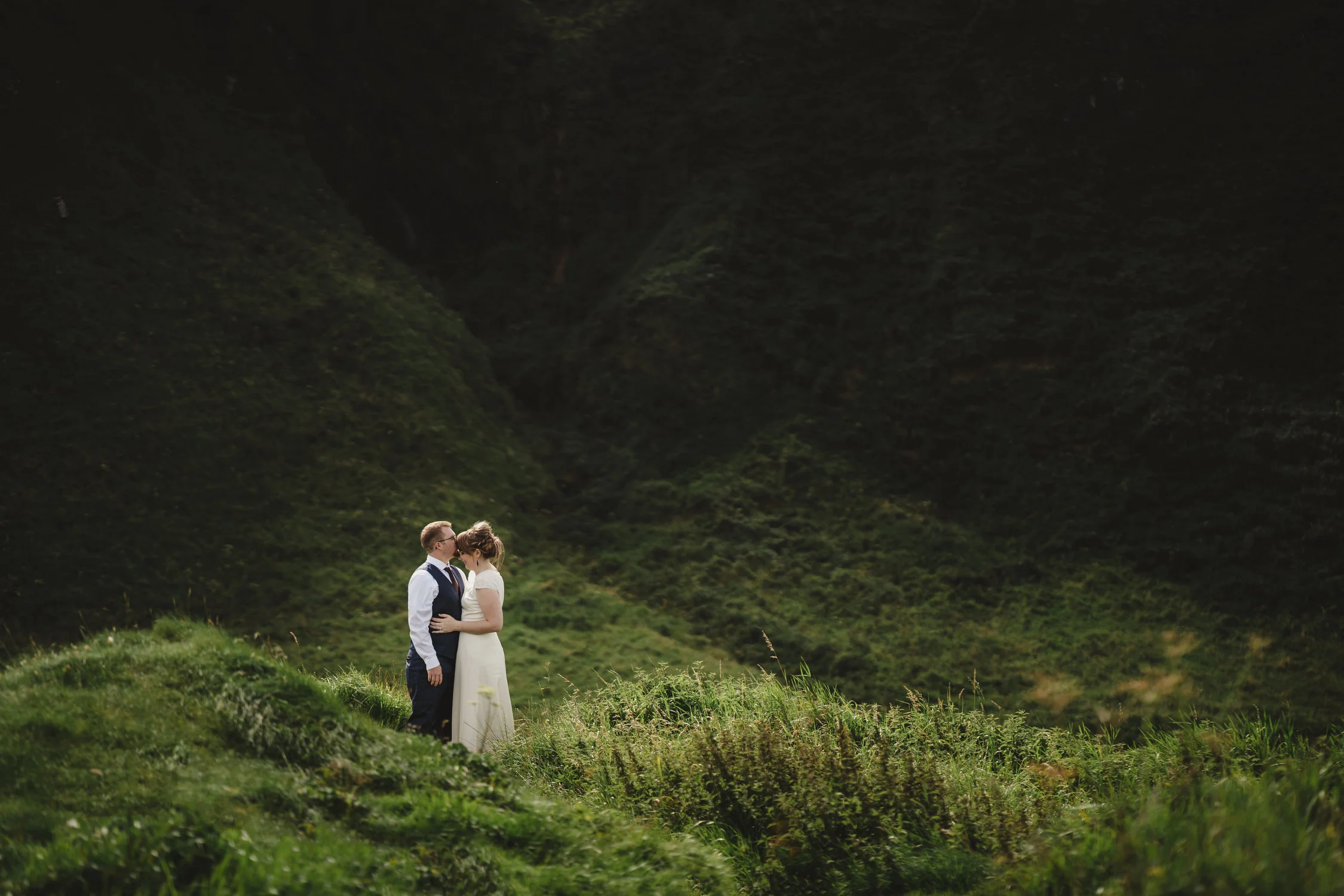  Kinbane Castle Irish Elopement photos 