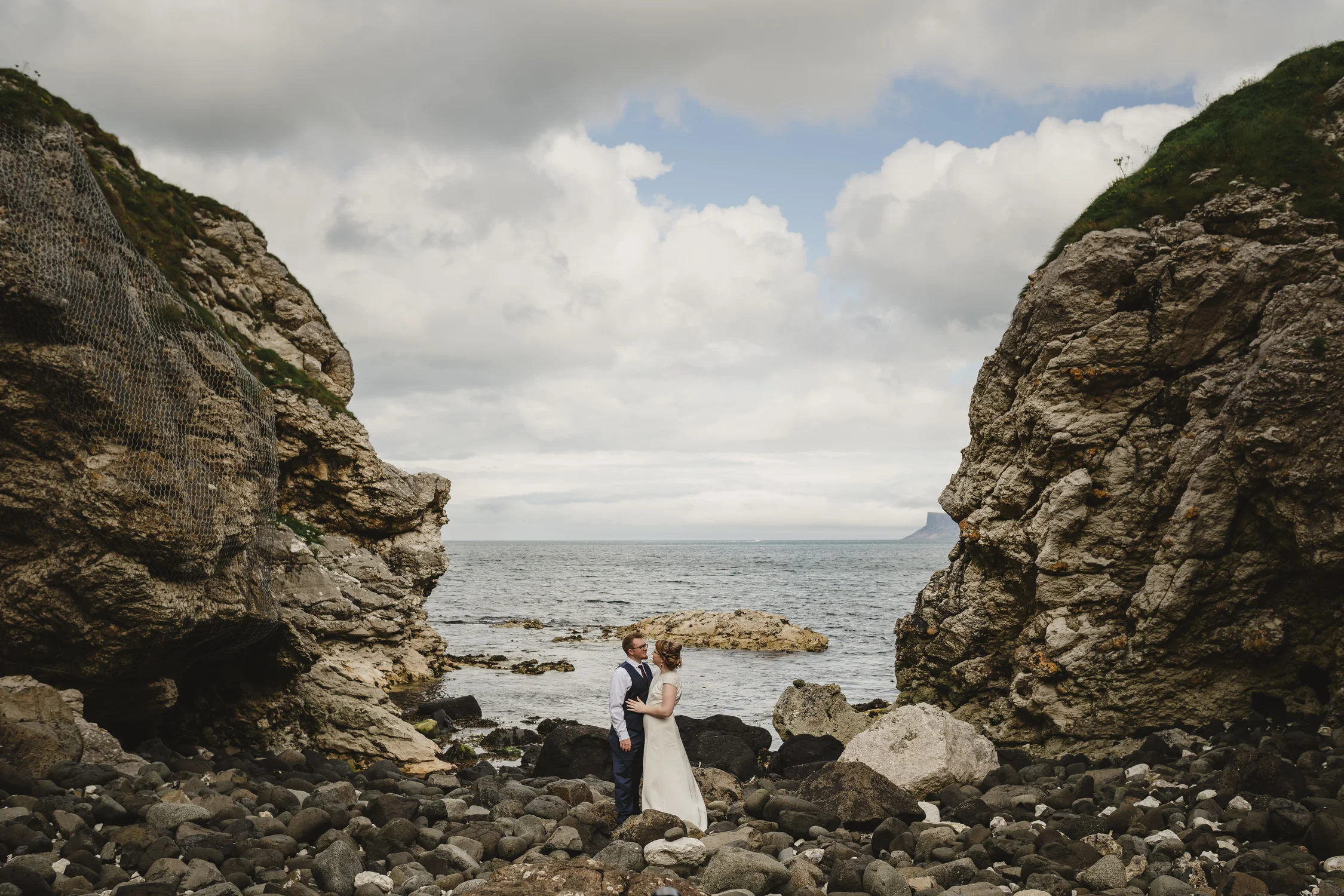  Kinbane Castle Irish Elopement photos 