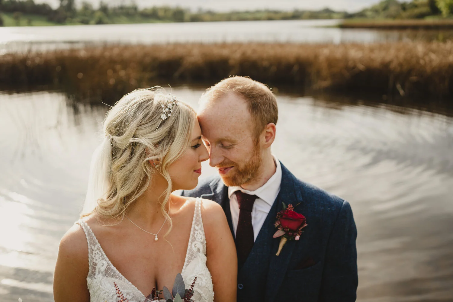  Melissa and PaulÕs autumn wedding at Ballydugan Mill in Downpatrick. 