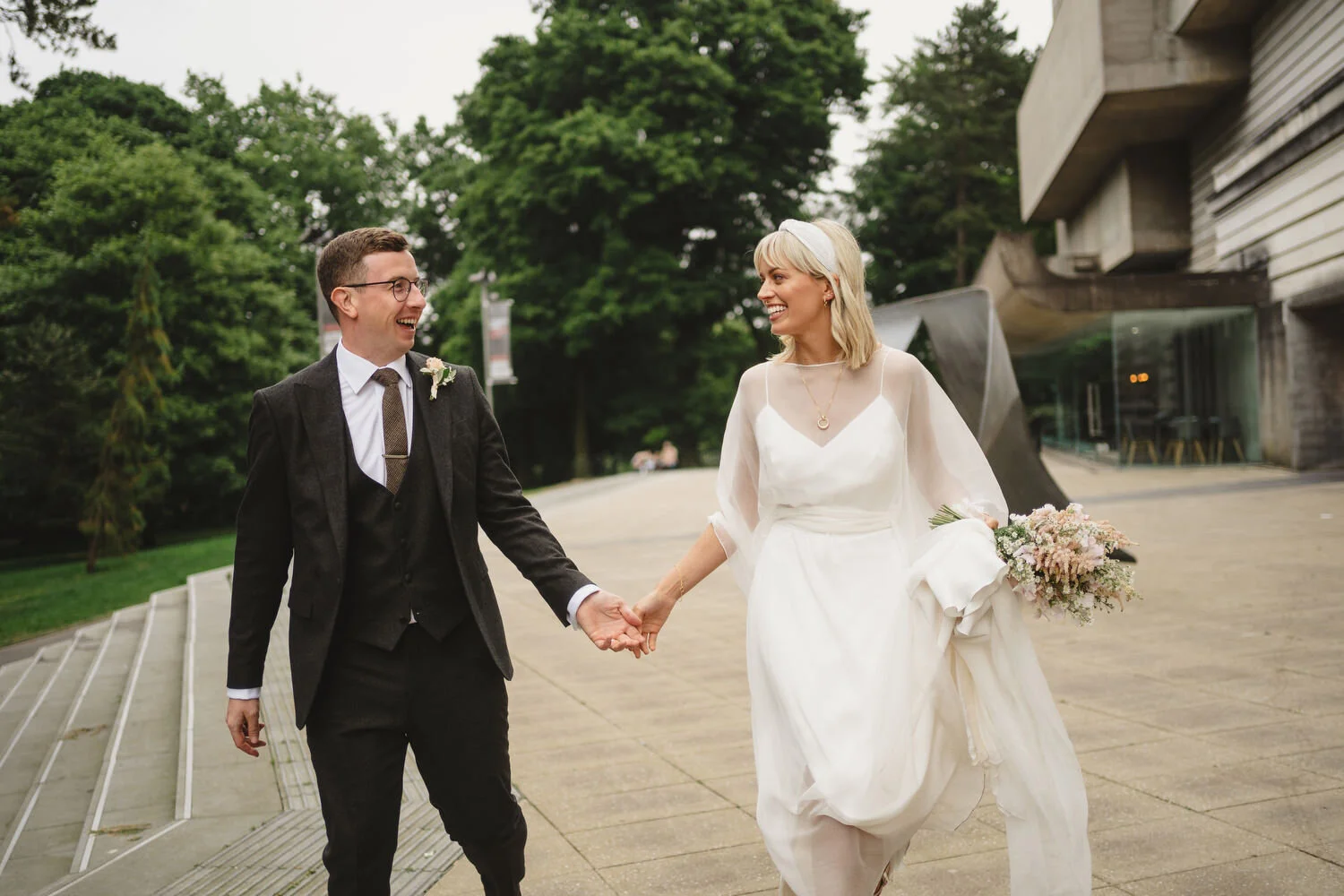  Deanes at Queens Botanic Gardens Belfast Wedding Photos 