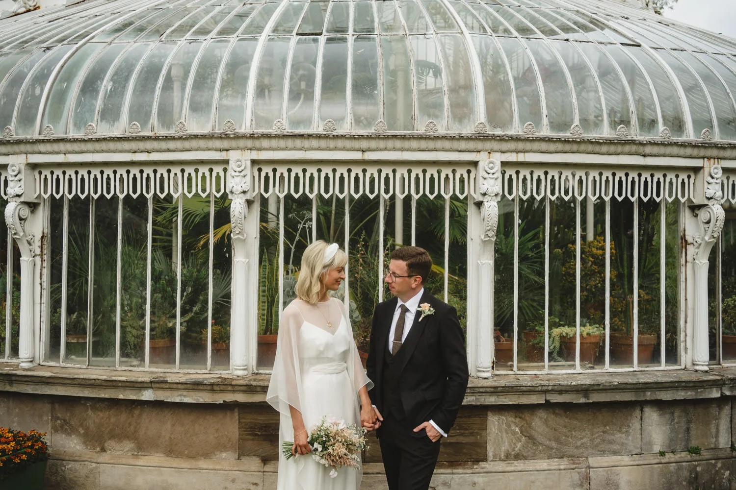  Deanes at Queens Botanic Gardens Belfast Wedding Photos 