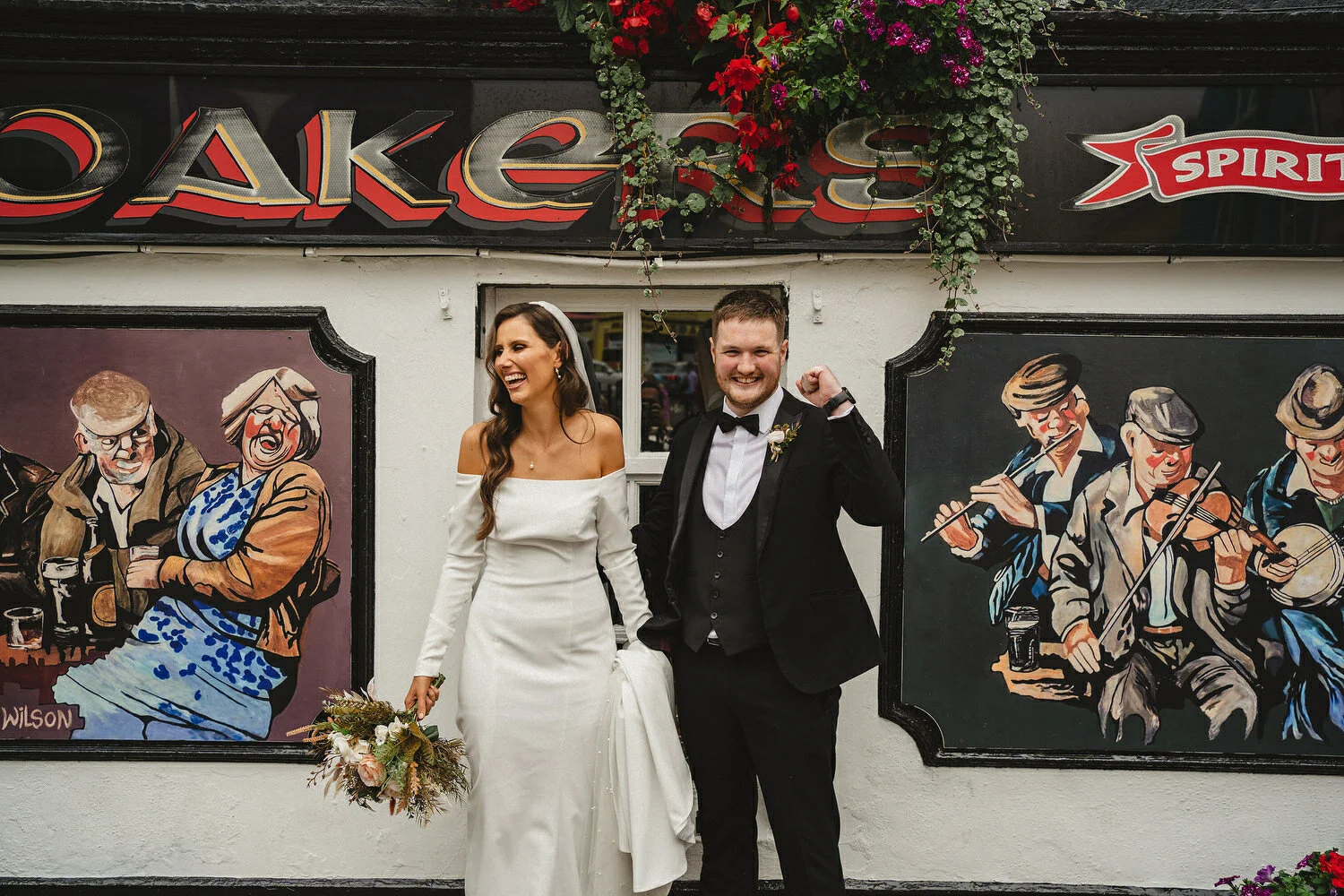  Carlingford Four Seasons Hotel Wedding Prices. Wedding Photos. Wedding Photography. Carlingford Priory. Carlingford colourful buildings.  