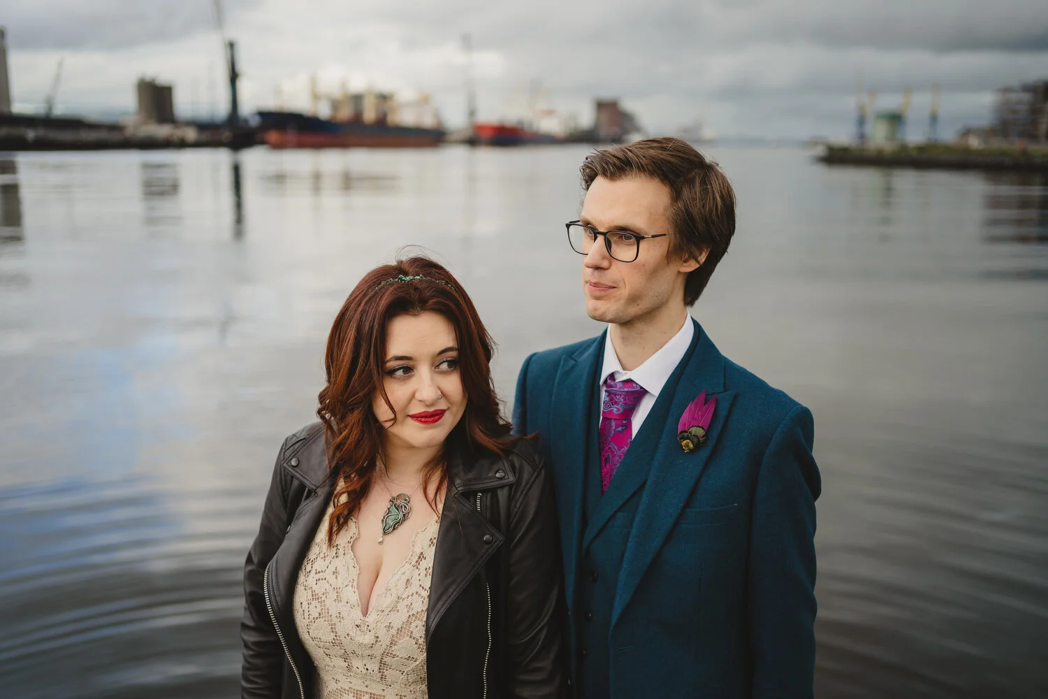  Stephanie and Richard’s wedding in SS Nomadic at Titanic Quarter Belfast wedding photos. 