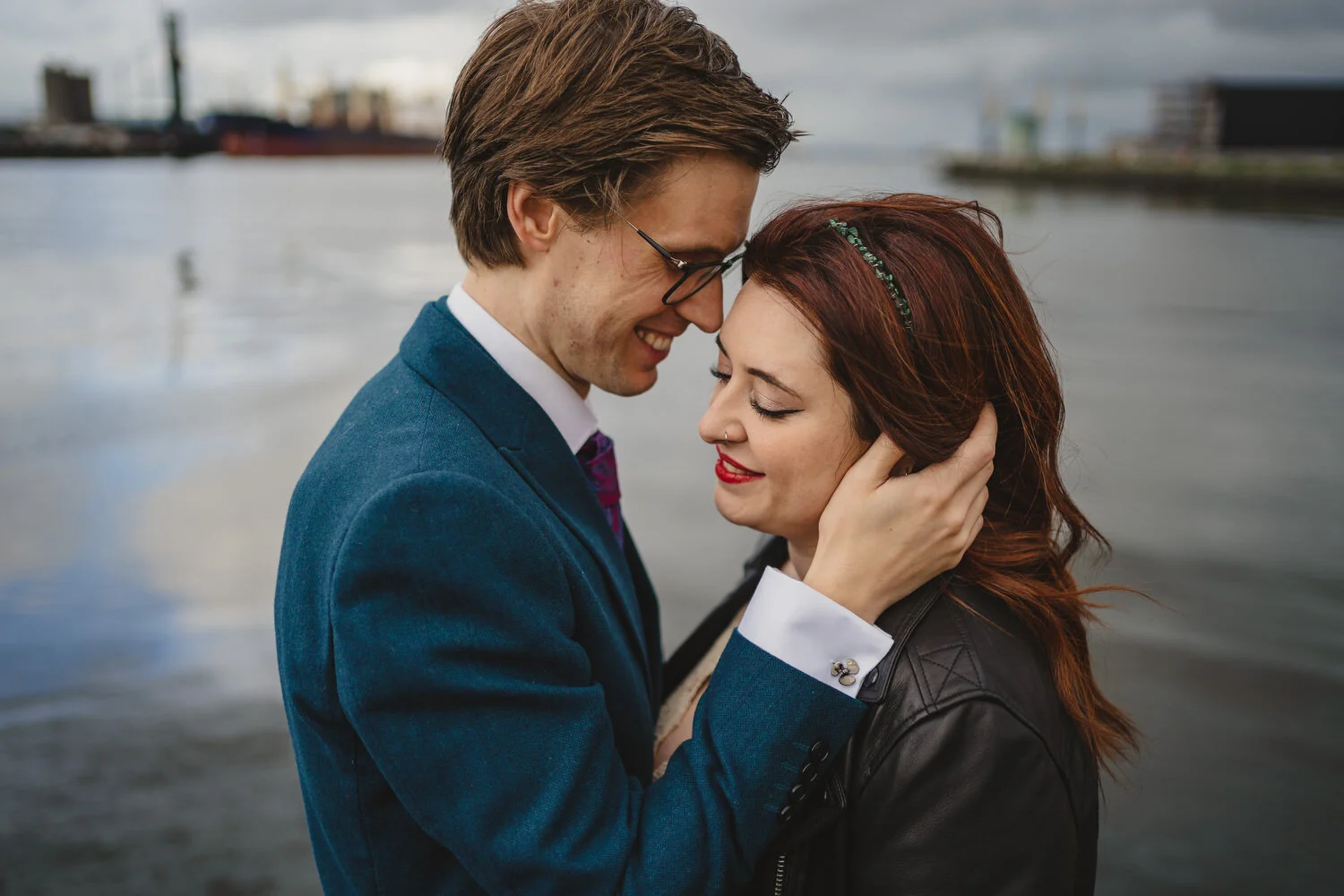  Stephanie and Richard’s wedding in SS Nomadic at Titanic Quarter Belfast wedding photos. 