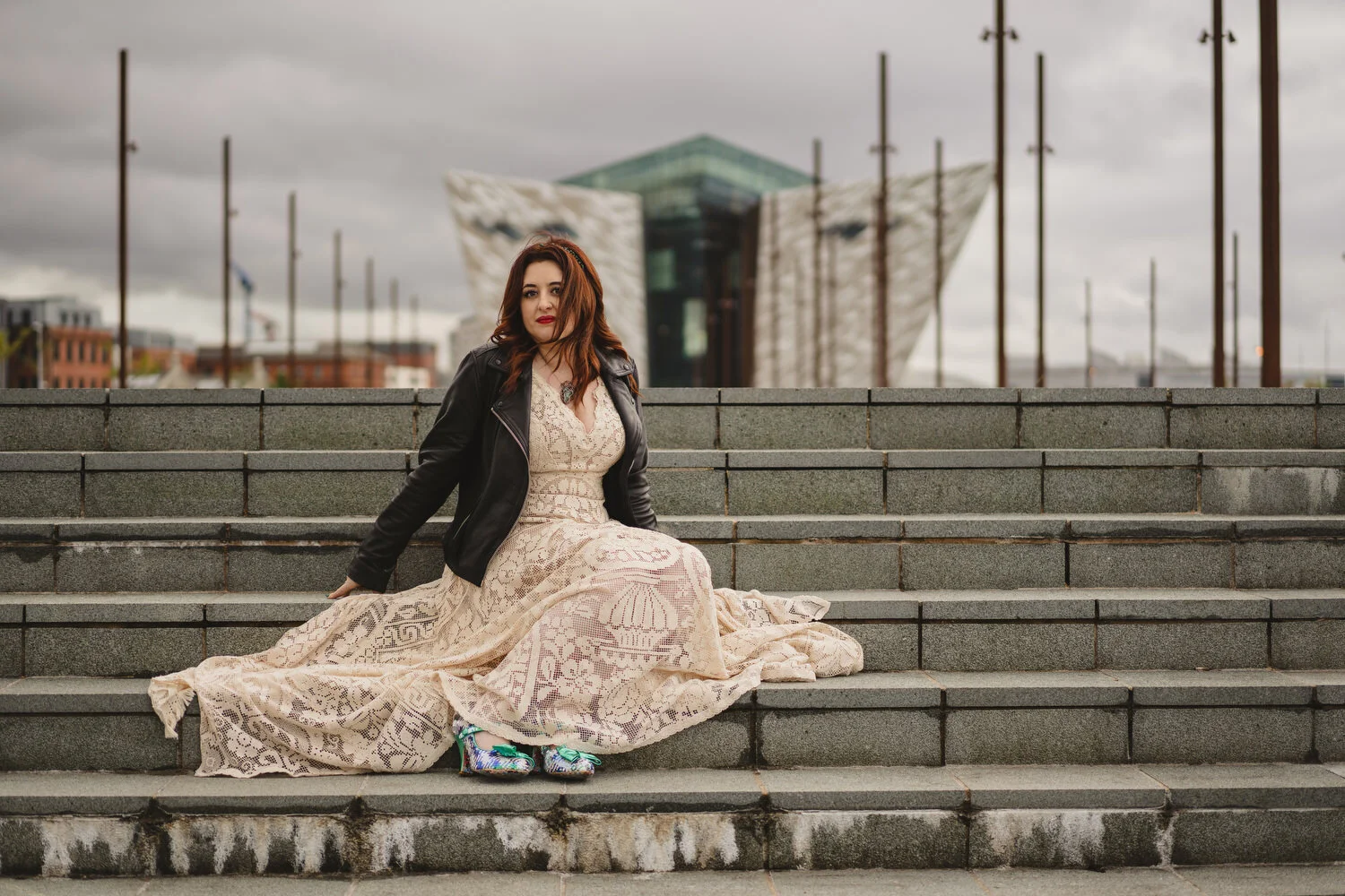  Stephanie and Richard’s wedding in SS Nomadic at Titanic Quarter Belfast wedding photos. 