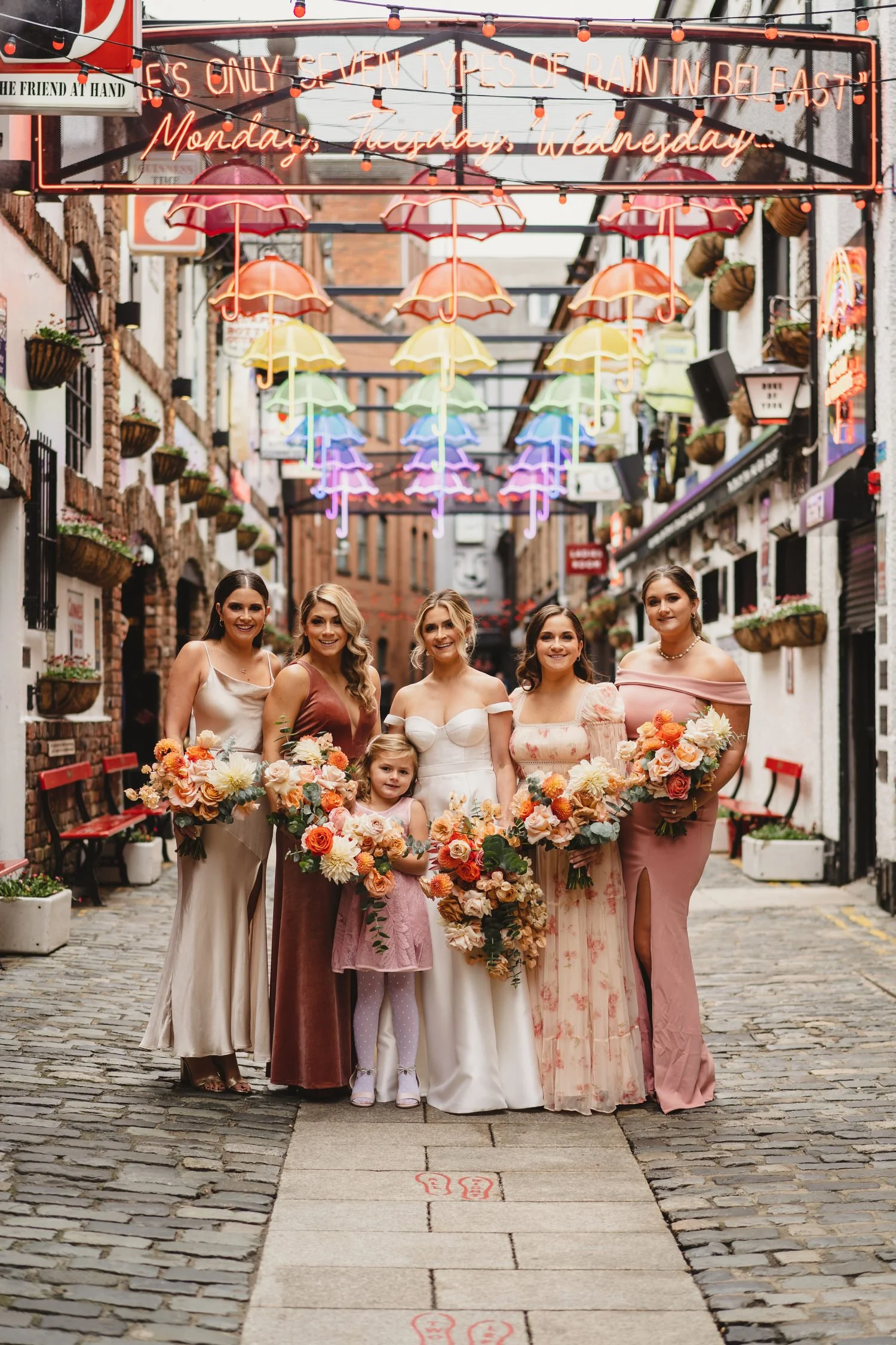  Jack McGarry and Katie Marino’s Wedding in Larchfield, Lisburn with Photographs in Belfast’s Cathedral Quarter, The Duke of York and the Merchant Hotel. Katie wore a gorgeous dress by Karen Willis Holmes, while Jack dressed in a black tie. Flowers w