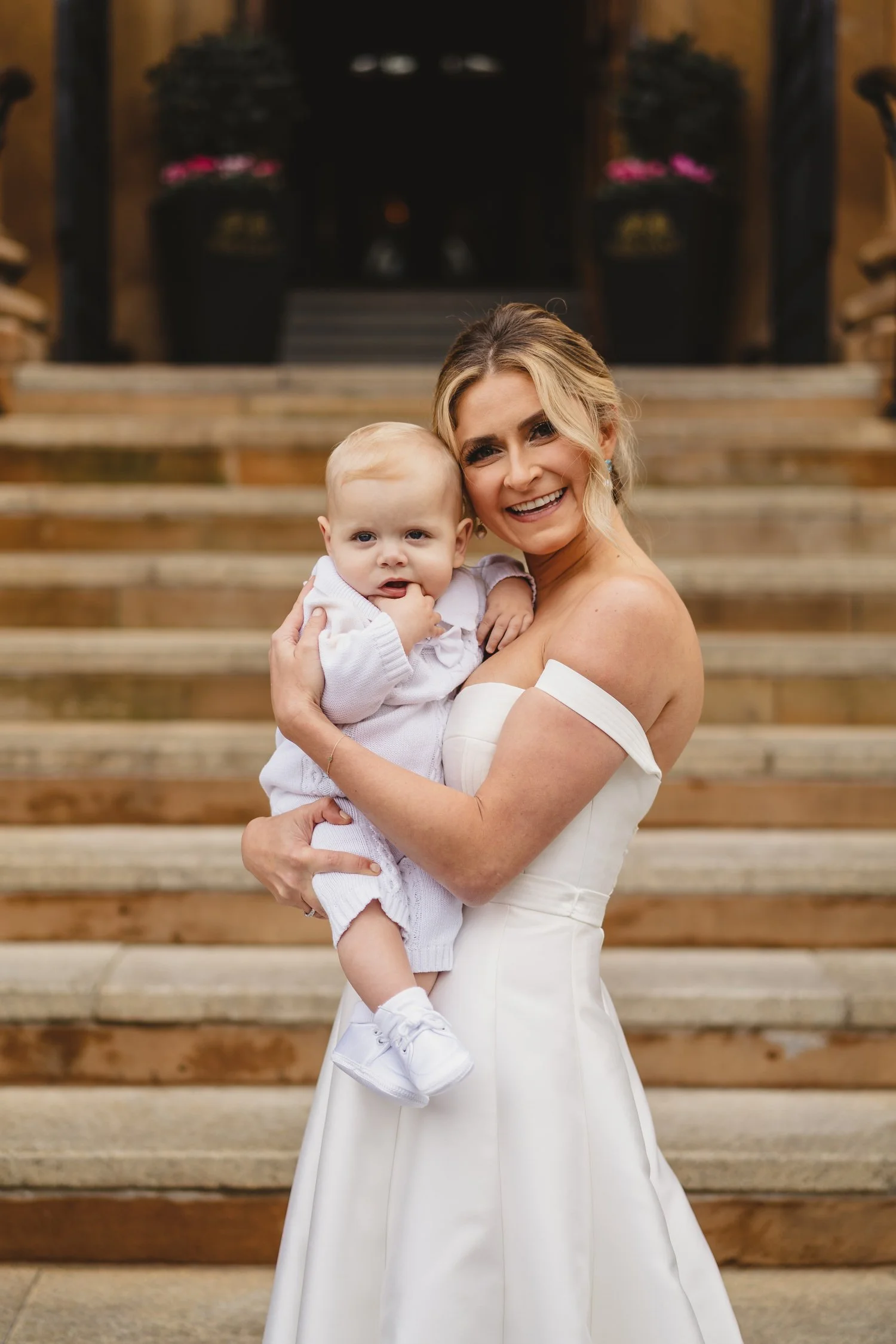  Jack McGarry and Katie Marino’s Wedding in Larchfield, Lisburn with Photographs in Belfast’s Cathedral Quarter, The Duke of York and the Merchant Hotel. Katie wore a gorgeous dress by Karen Willis Holmes, while Jack dressed in a black tie. Flowers w