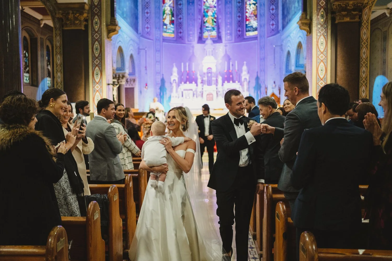  Jack McGarry and Katie Marino’s Wedding in Larchfield, Lisburn with Photographs in Belfast’s Cathedral Quarter, The Duke of York and the Merchant Hotel. Katie wore a gorgeous dress by Karen Willis Holmes, while Jack dressed in a black tie. Flowers w