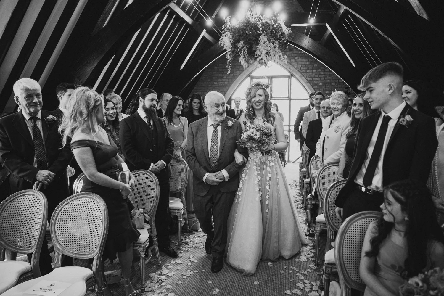  John and Cathy Wedding Photos at Clandeboye Lodge, Cultra with Lightpainting using a pixel stick 