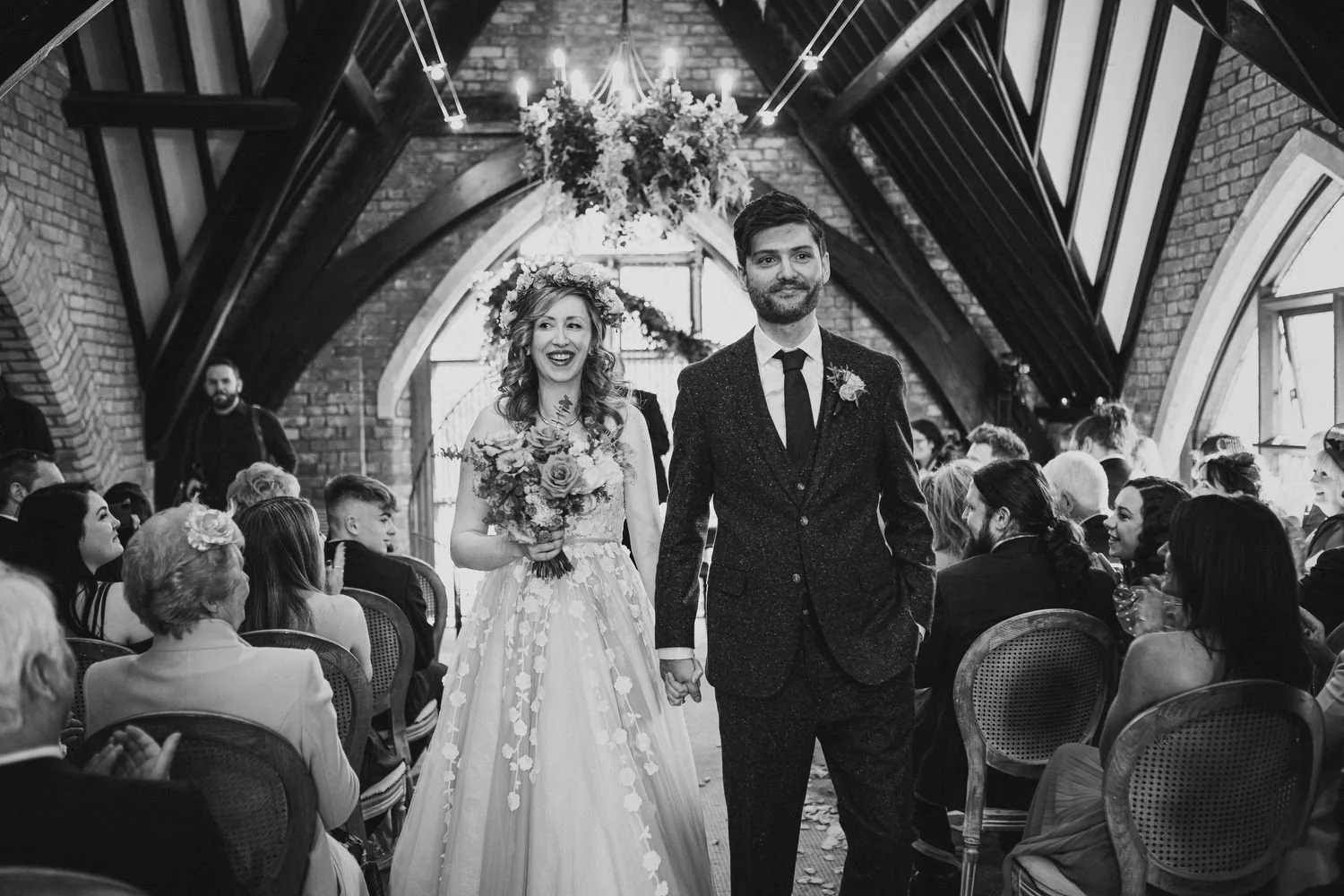  John and Cathy Wedding Photos at Clandeboye Lodge, Cultra with Lightpainting using a pixel stick 