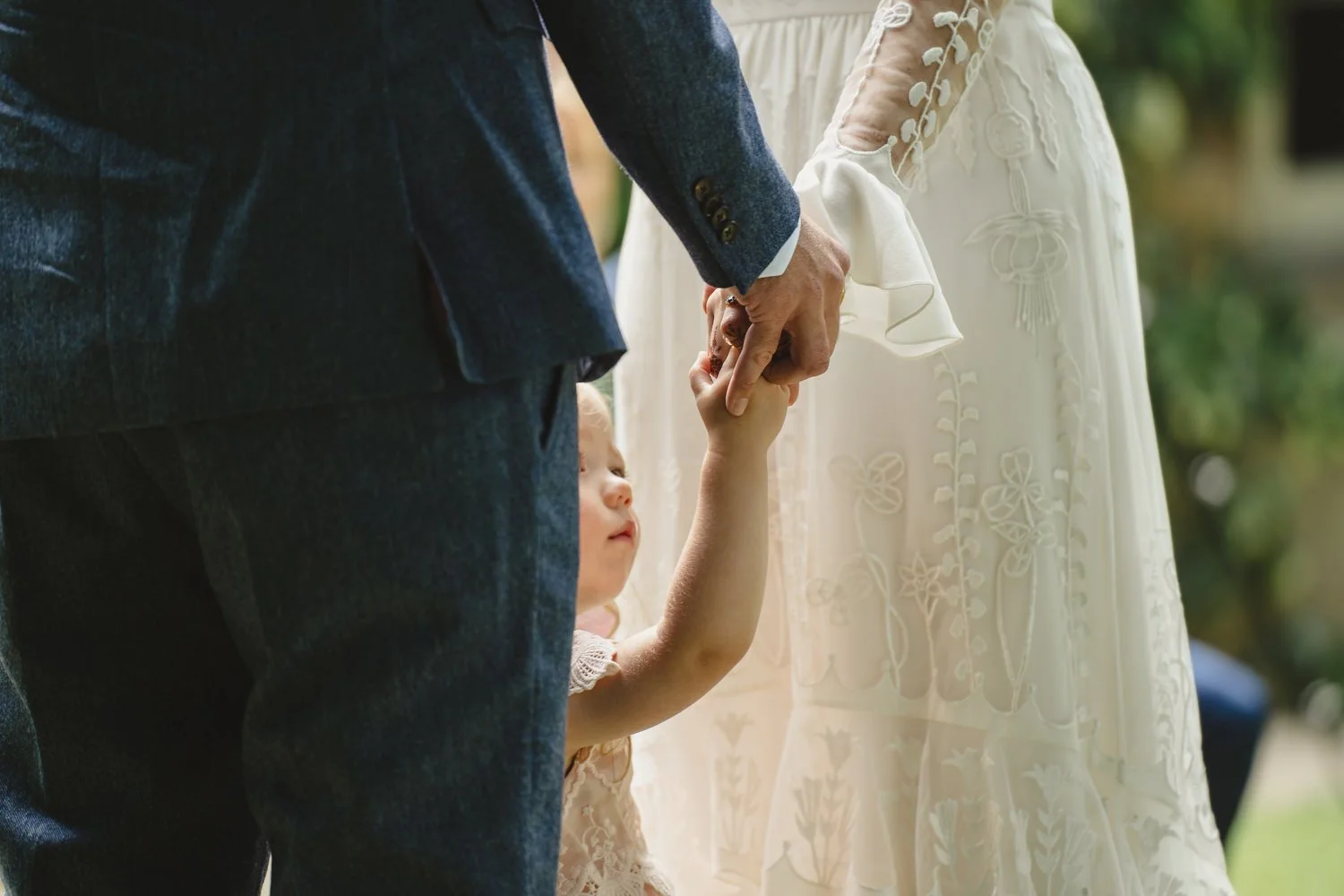  Edel and HughÕs intimate family wedding in Brooklodge at Macreddin Village in County Wicklow.  