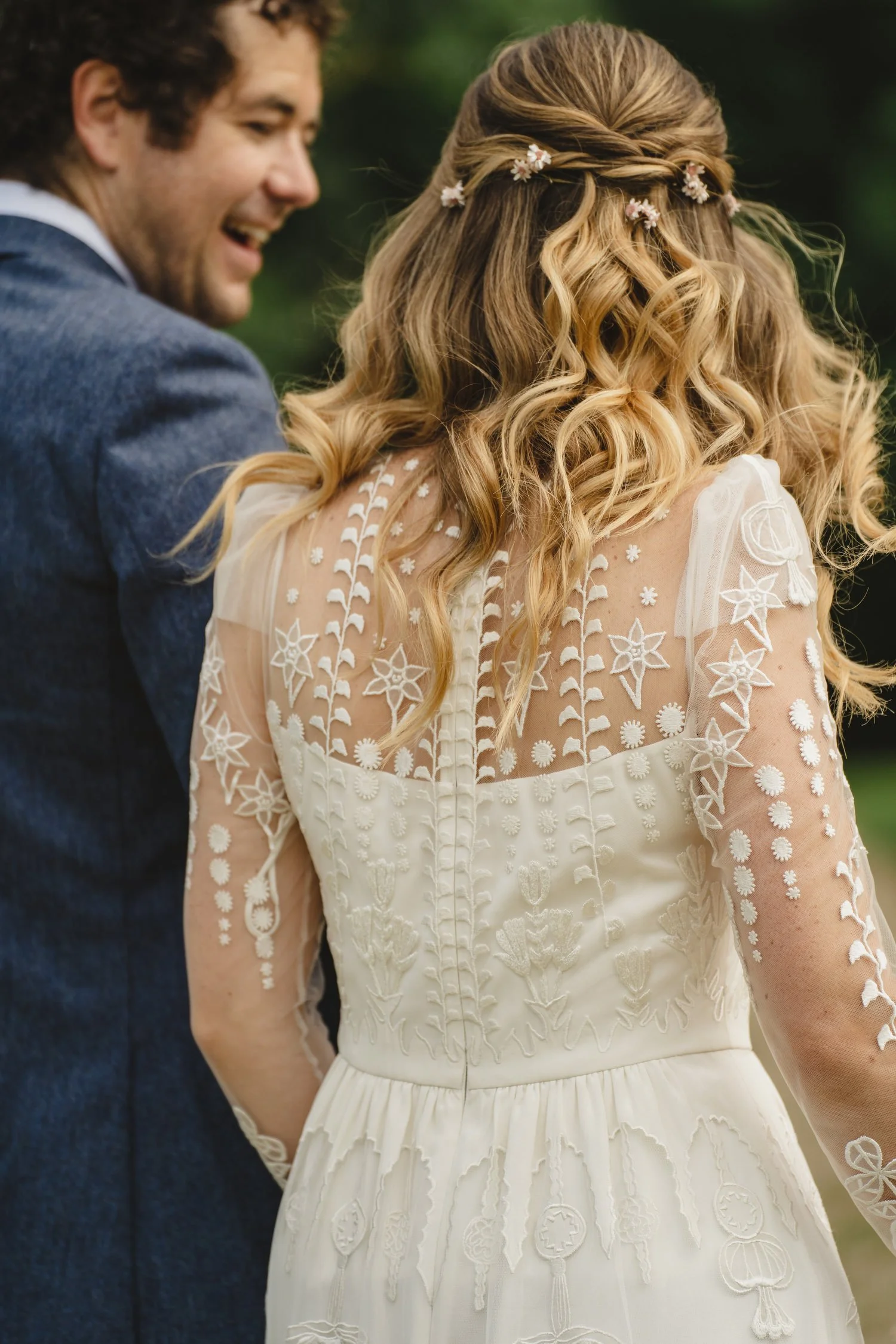  Edel and HughÕs intimate family wedding in Brooklodge at Macreddin Village in County Wicklow.  