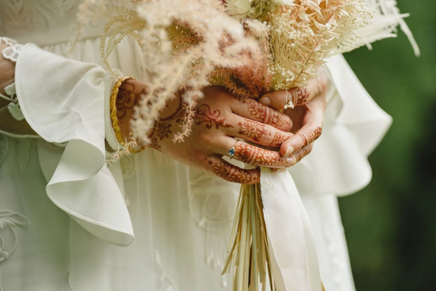  Edel and HughÕs intimate family wedding in Brooklodge at Macreddin Village in County Wicklow.  