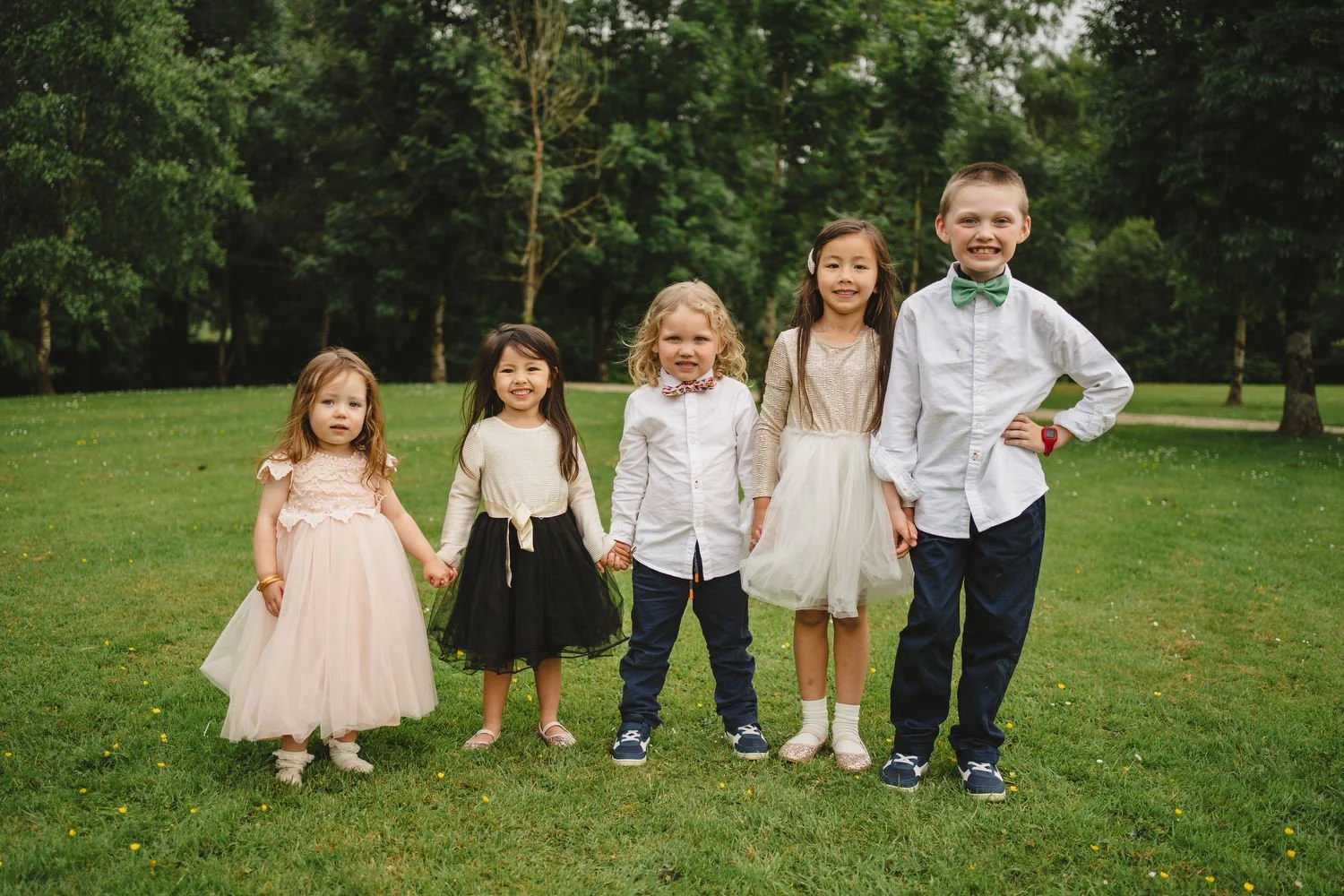  Edel and HughÕs intimate family wedding in Brooklodge at Macreddin Village in County Wicklow.  