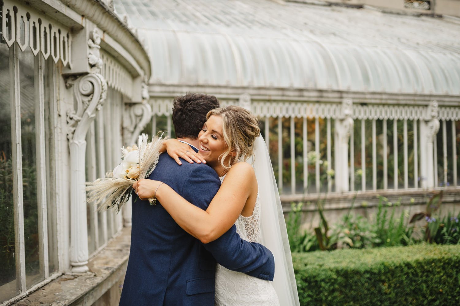  Sarah and Andrew’s awesome summer wedding in Belfast.  Their humanist ceremony was conducted by Fleur Mellor at the Ulster Museum.  Then we grabbed some photos in the Botanic Gardens, before going over to their wedding reception in the amazing Deane