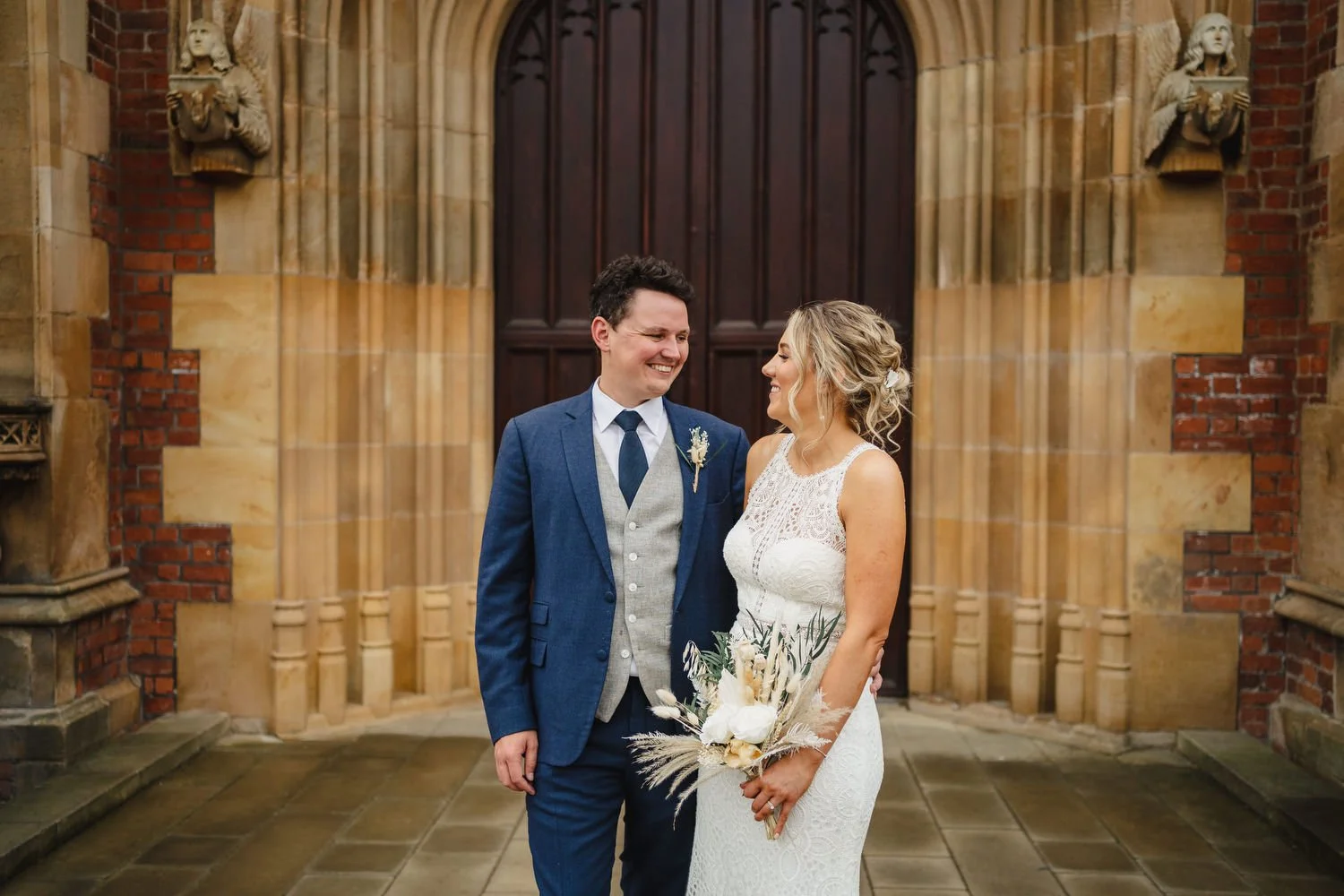  Sarah and Andrew’s awesome summer wedding in Belfast.  Their humanist ceremony was conducted by Fleur Mellor at the Ulster Museum.  Then we grabbed some photos in the Botanic Gardens, before going over to their wedding reception in the amazing Deane