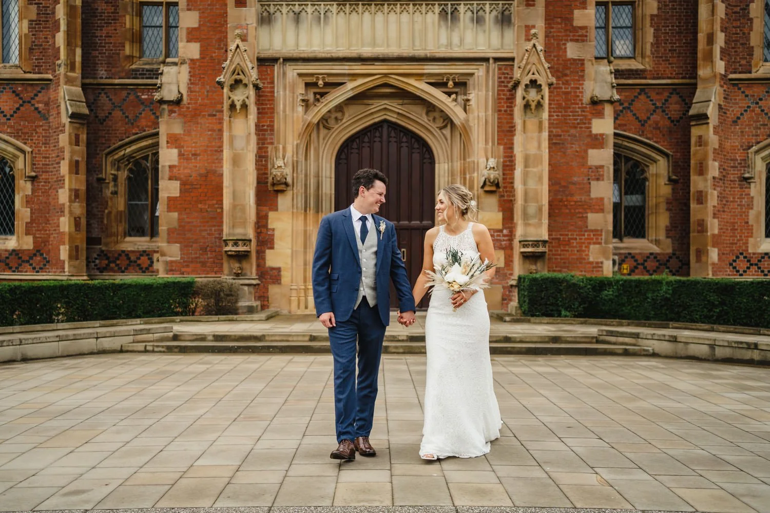  Sarah and Andrew’s awesome summer wedding in Belfast.  Their humanist ceremony was conducted by Fleur Mellor at the Ulster Museum.  Then we grabbed some photos in the Botanic Gardens, before going over to their wedding reception in the amazing Deane