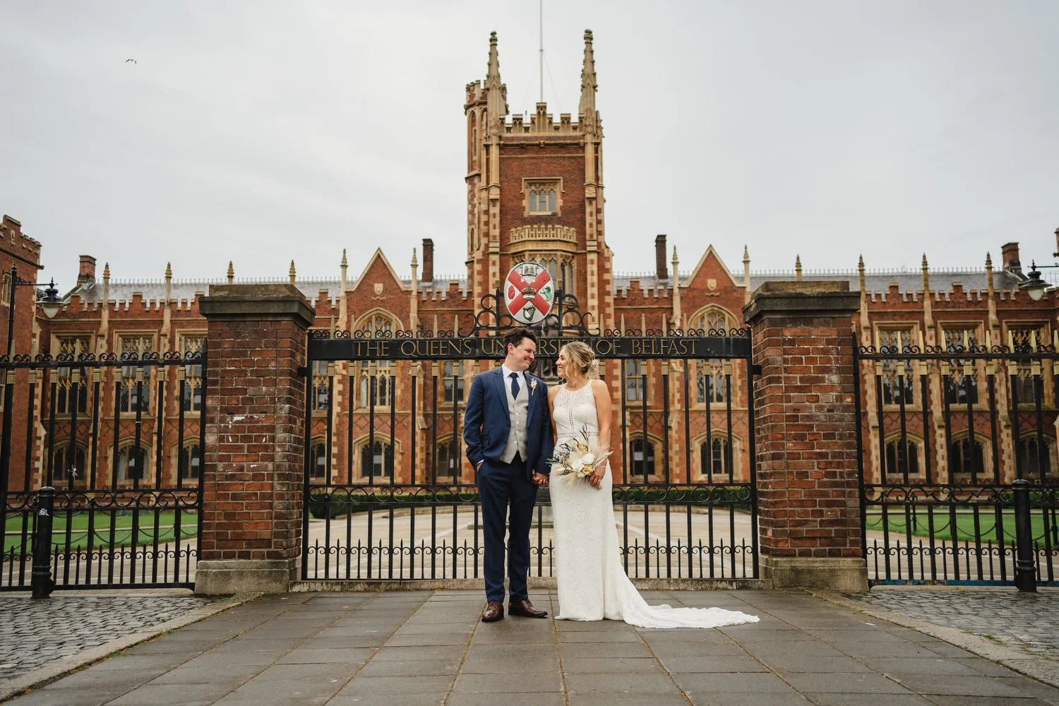  Sarah and Andrew’s awesome summer wedding in Belfast.  Their humanist ceremony was conducted by Fleur Mellor at the Ulster Museum.  Then we grabbed some photos in the Botanic Gardens, before going over to their wedding reception in the amazing Deane