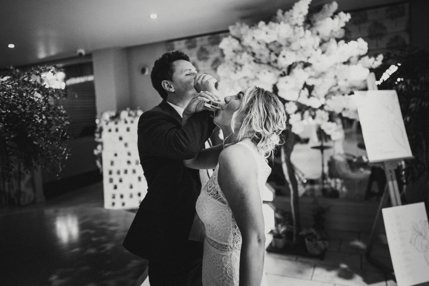  Sarah and Andrew’s awesome summer wedding in Belfast.  Their humanist ceremony was conducted by Fleur Mellor at the Ulster Museum.  Then we grabbed some photos in the Botanic Gardens, before going over to their wedding reception in the amazing Deane