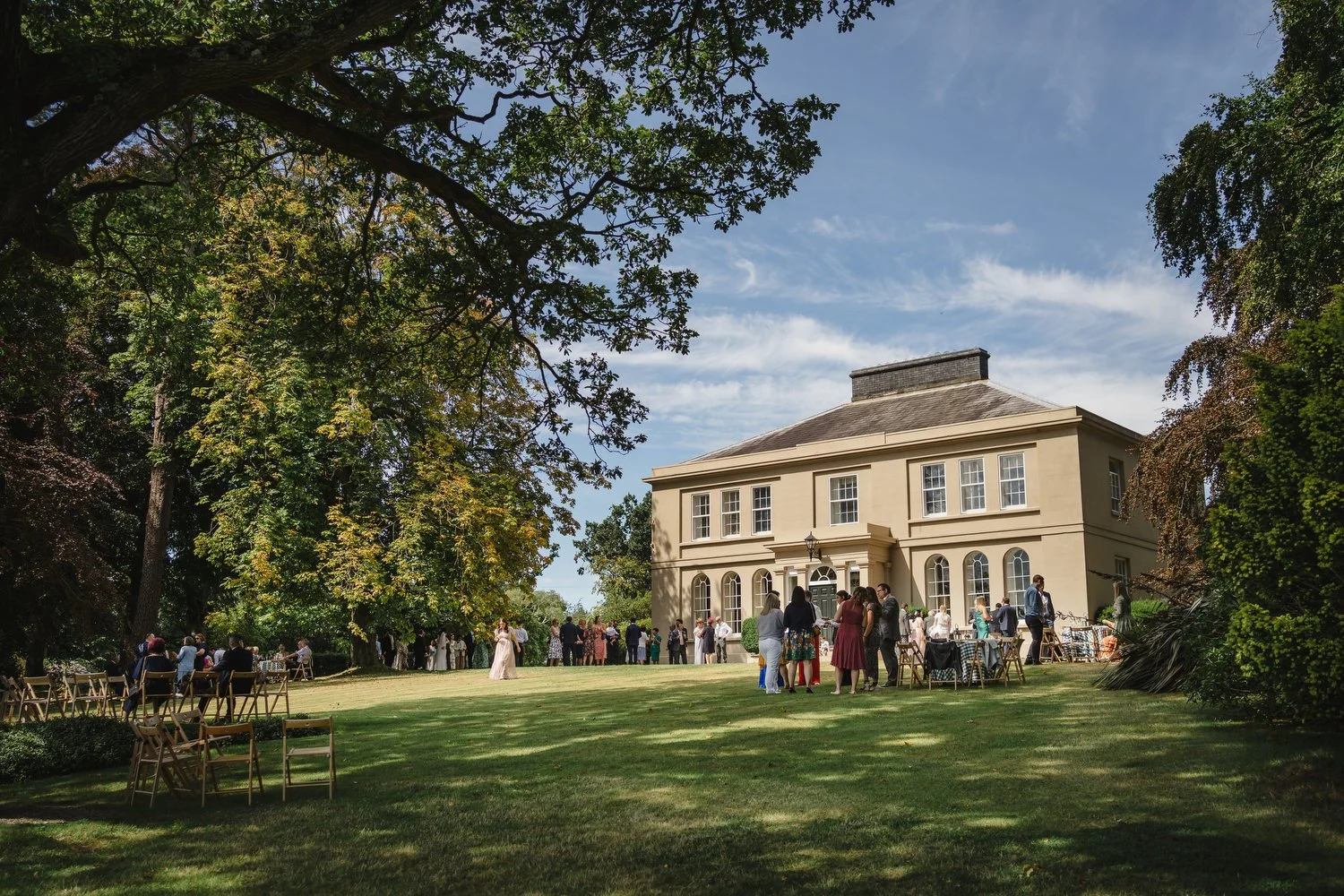  Anna and Mark’s beautiful outdoor summer wedding in Tullyveery House.  