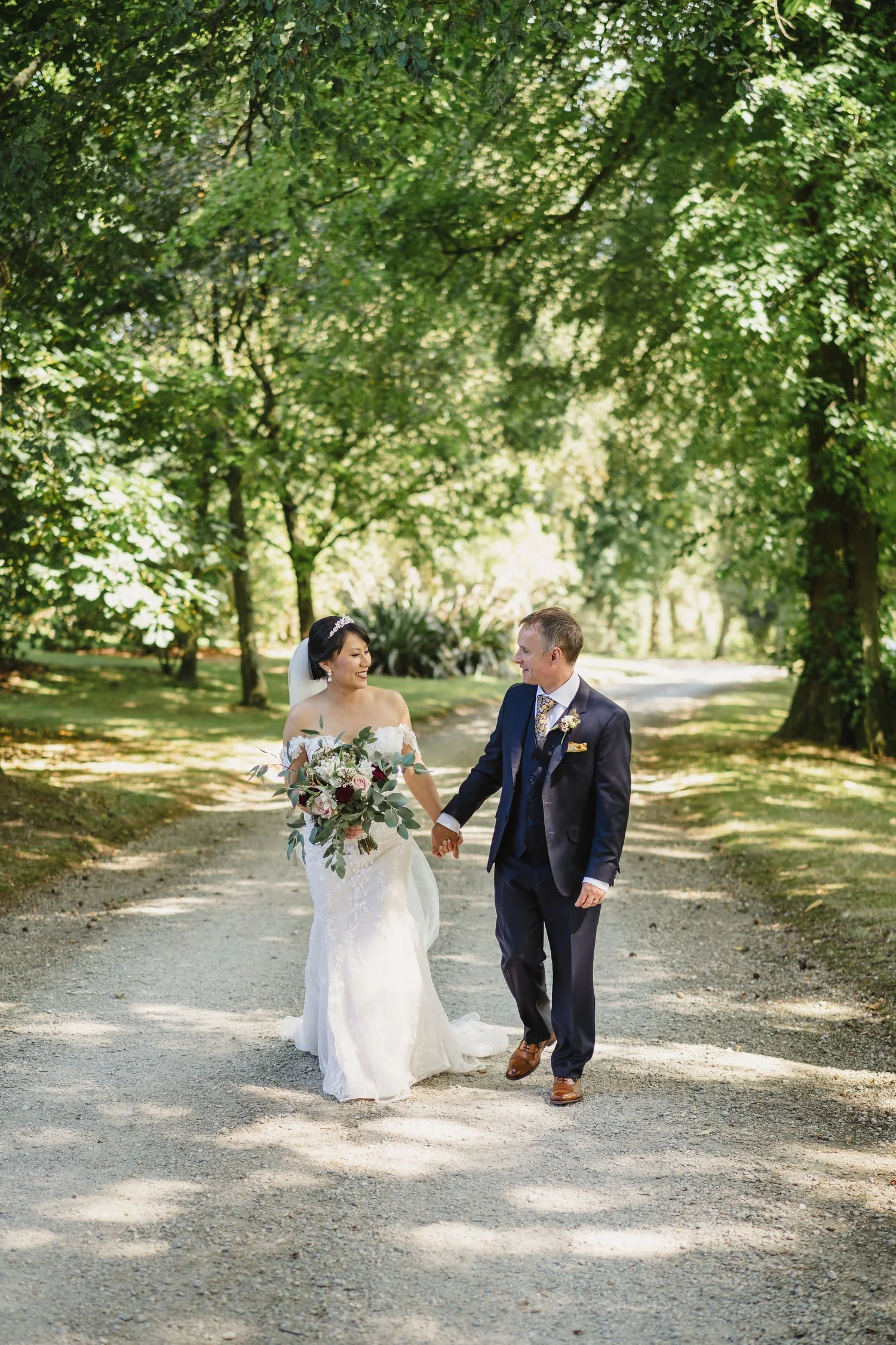  Anna and Mark’s beautiful outdoor summer wedding in Tullyveery House.  