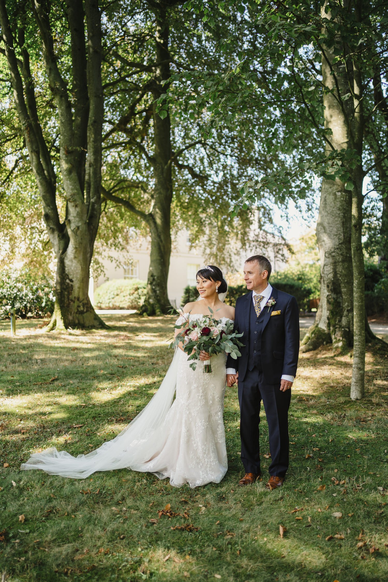  Anna and Mark’s beautiful outdoor summer wedding in Tullyveery House.  
