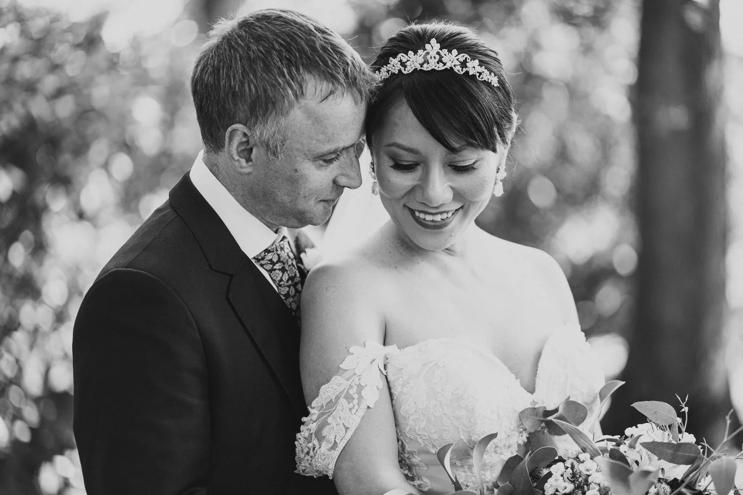  Anna and Mark’s beautiful outdoor summer wedding in Tullyveery House.  
