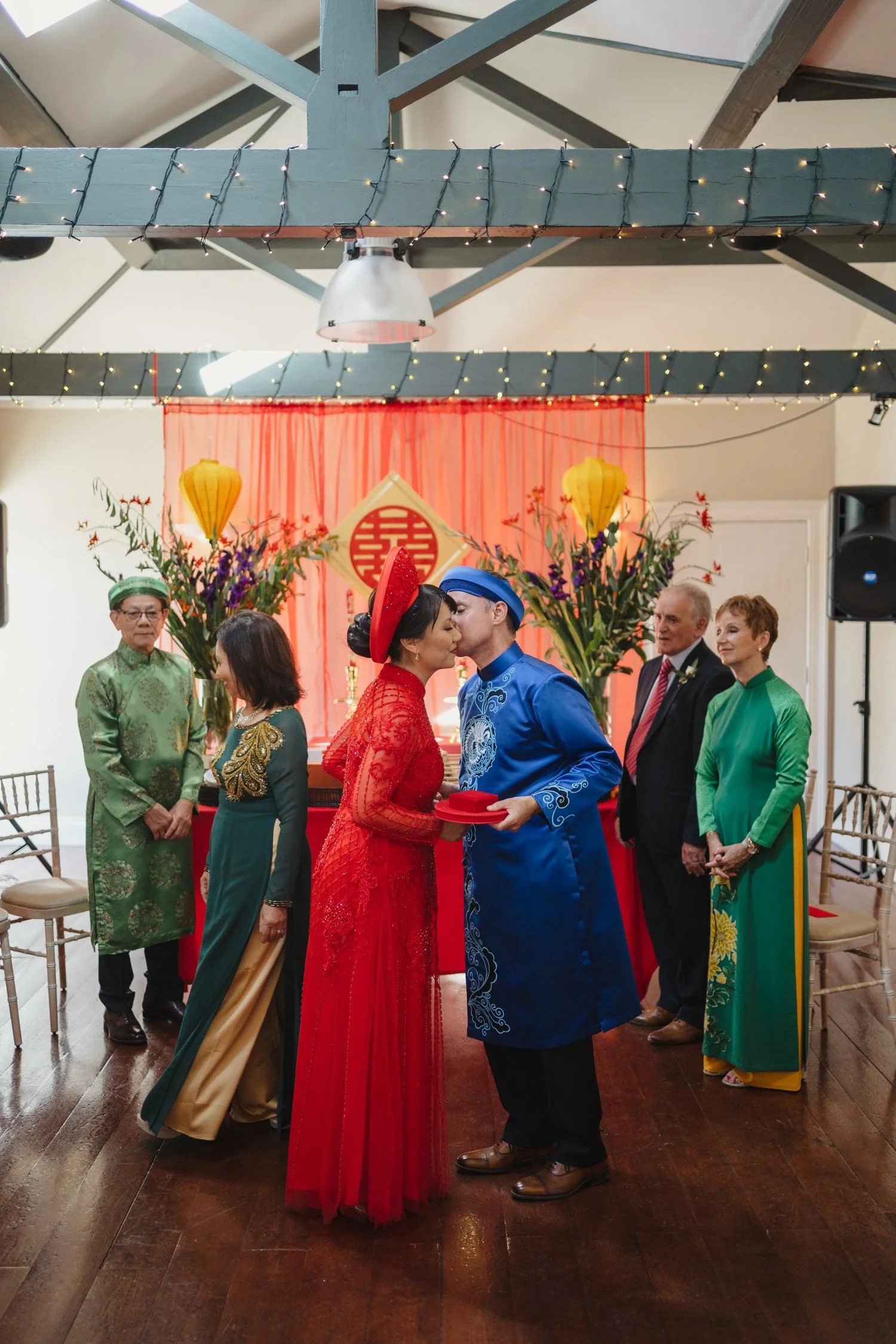  Anna and Mark’s beautiful outdoor summer wedding in Tullyveery House.  