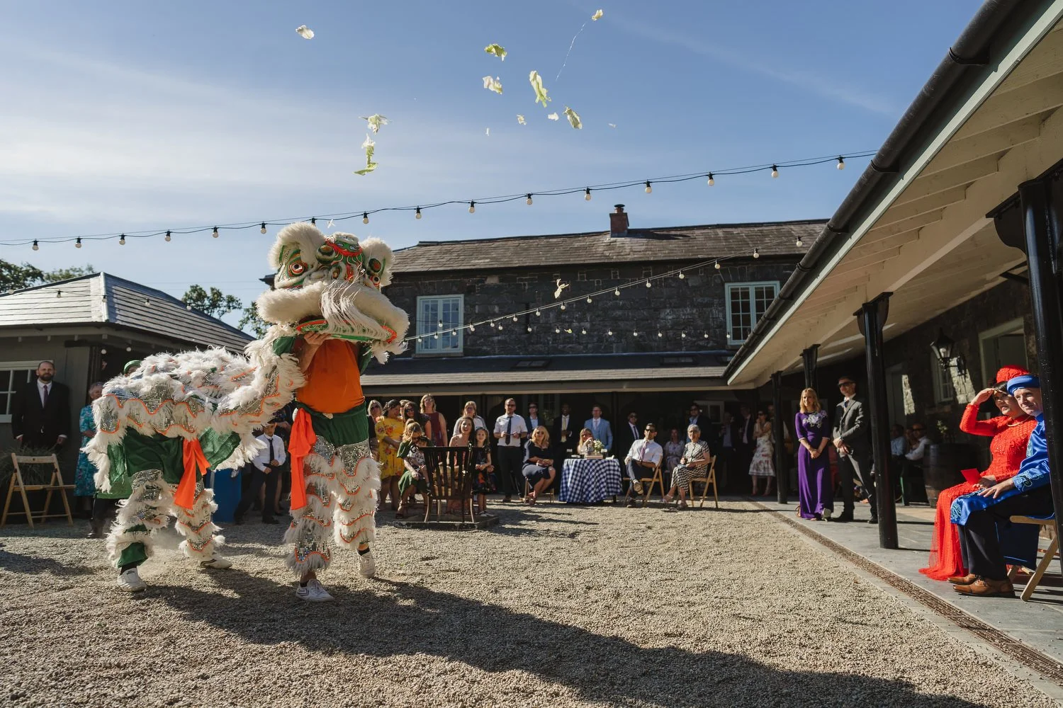  Anna and Mark’s beautiful outdoor summer wedding in Tullyveery House.  