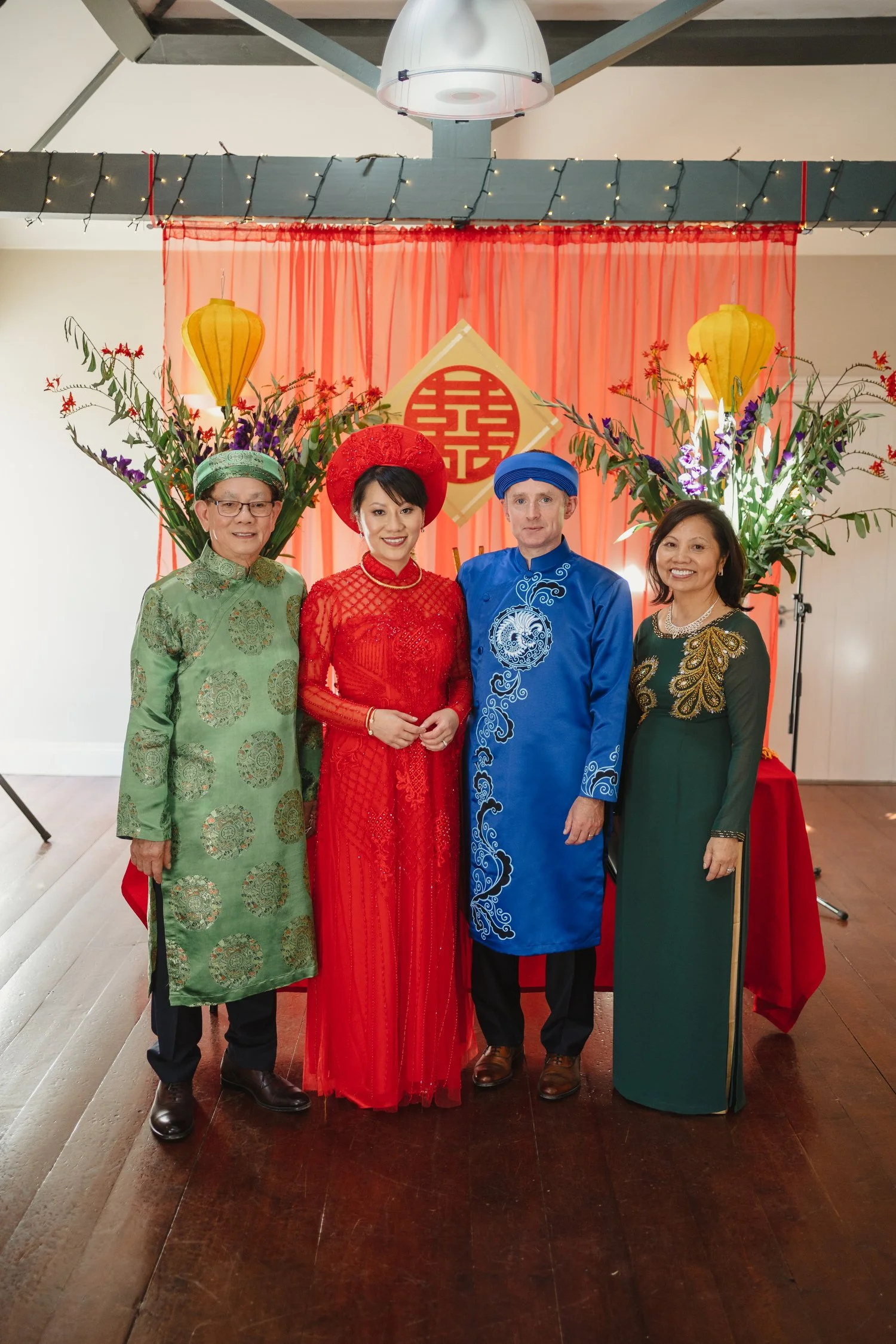  Anna and Mark’s beautiful outdoor summer wedding in Tullyveery House.  