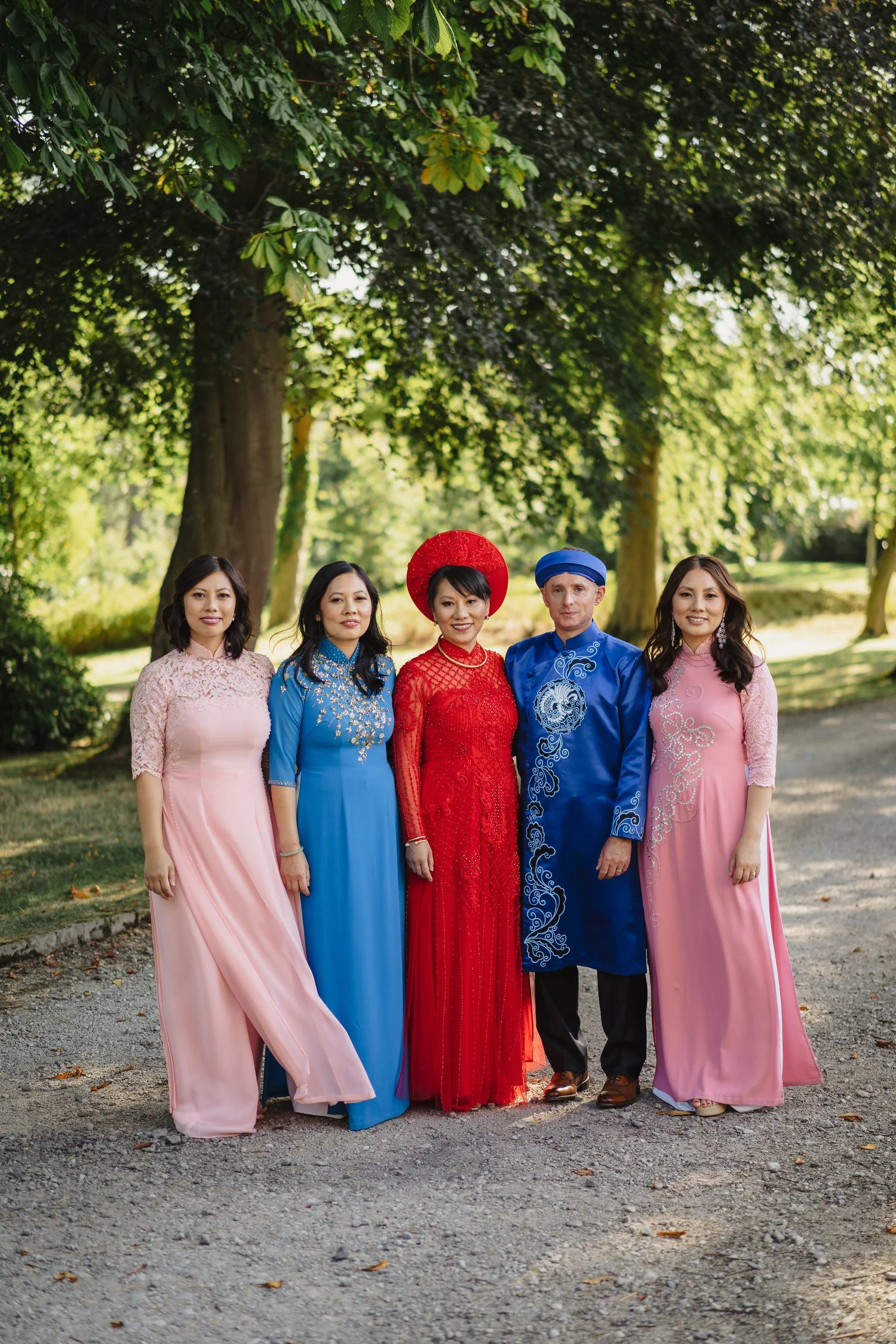  Anna and Mark’s beautiful outdoor summer wedding in Tullyveery House.  