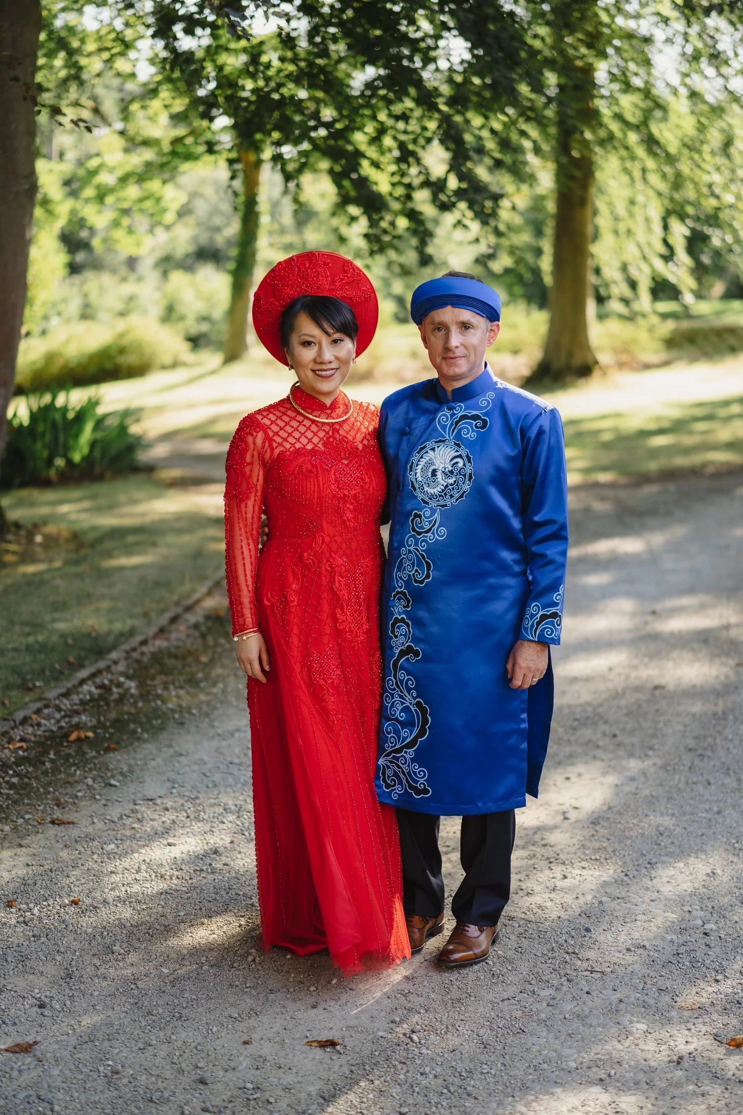  Anna and Mark’s beautiful outdoor summer wedding in Tullyveery House.  