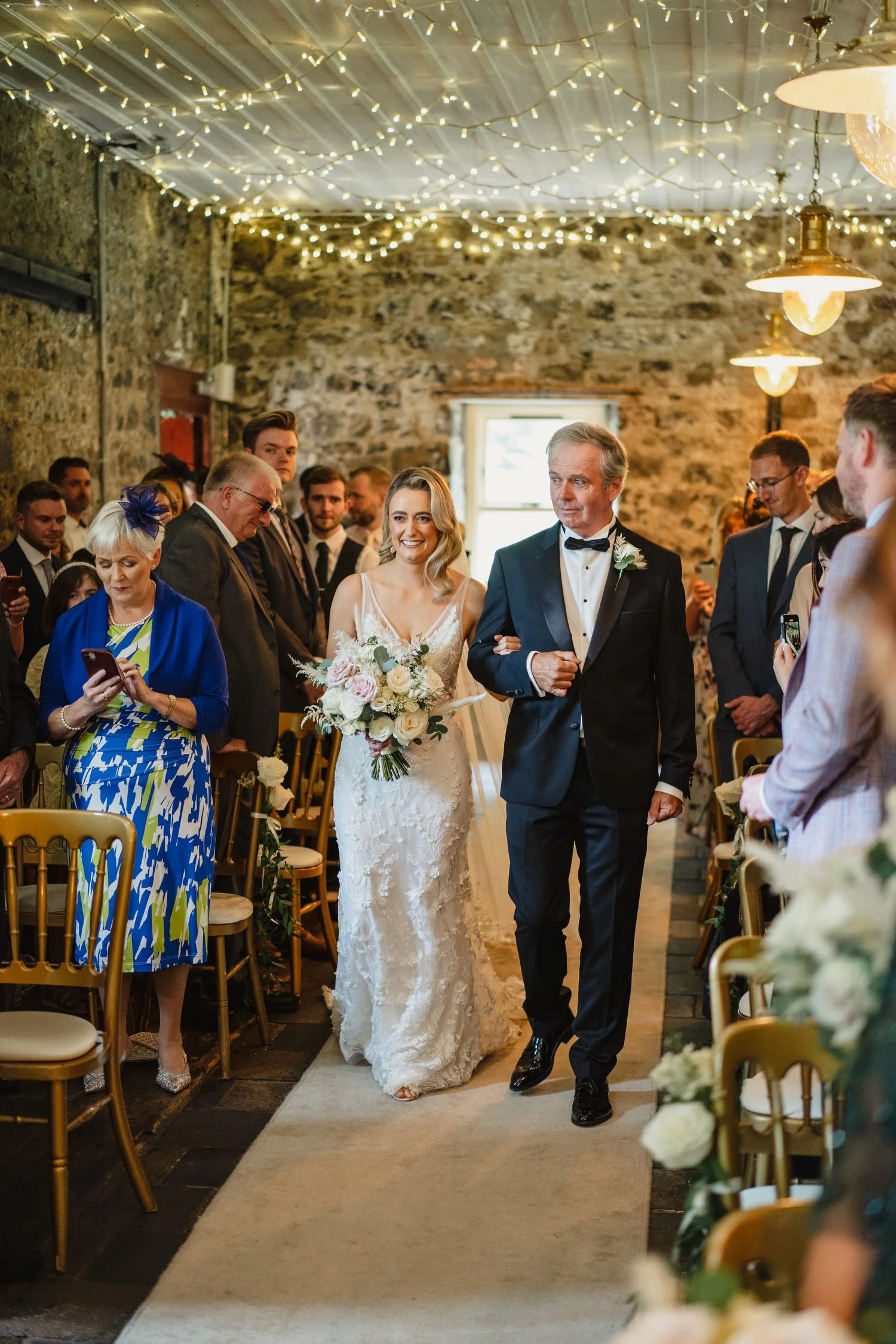  Emma Rose and Ambrish’s beautiful Humanist wedding at the Galgorm resort and Spa in Ballymena.   