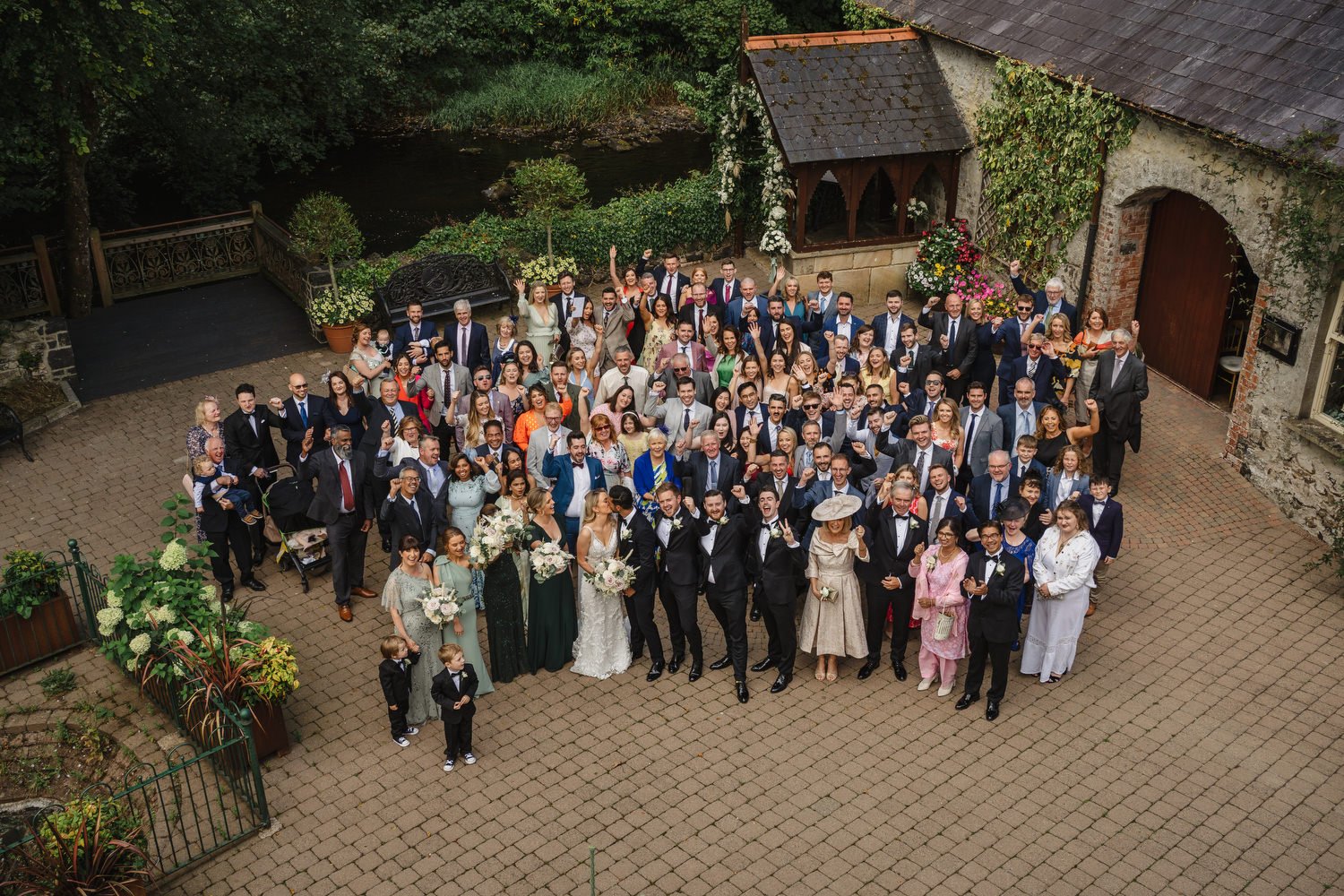  Emma Rose and Ambrish’s beautiful Humanist wedding at the Galgorm resort and Spa in Ballymena.   