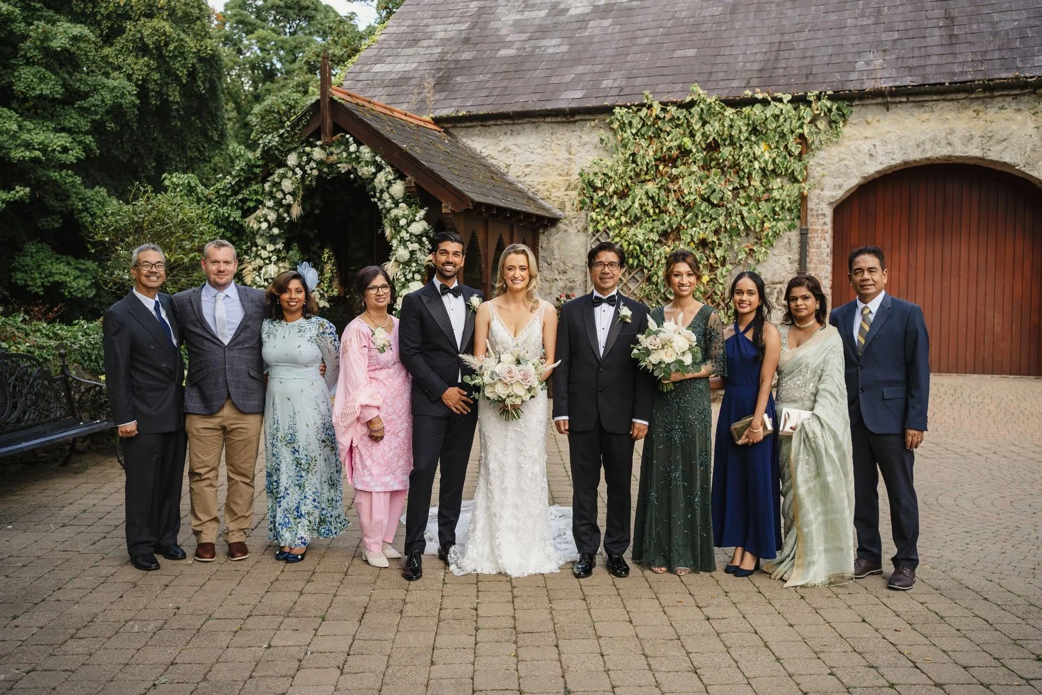  Emma Rose and Ambrish’s beautiful Humanist wedding at the Galgorm resort and Spa in Ballymena.   