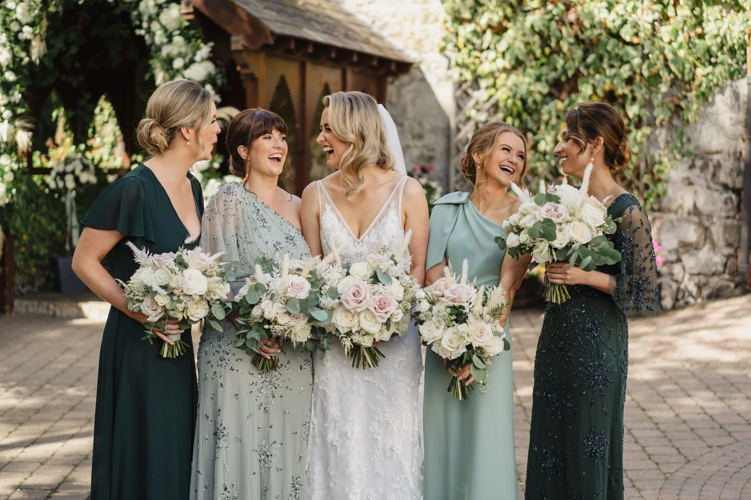  Emma Rose and Ambrish’s beautiful Humanist wedding at the Galgorm resort and Spa in Ballymena.   