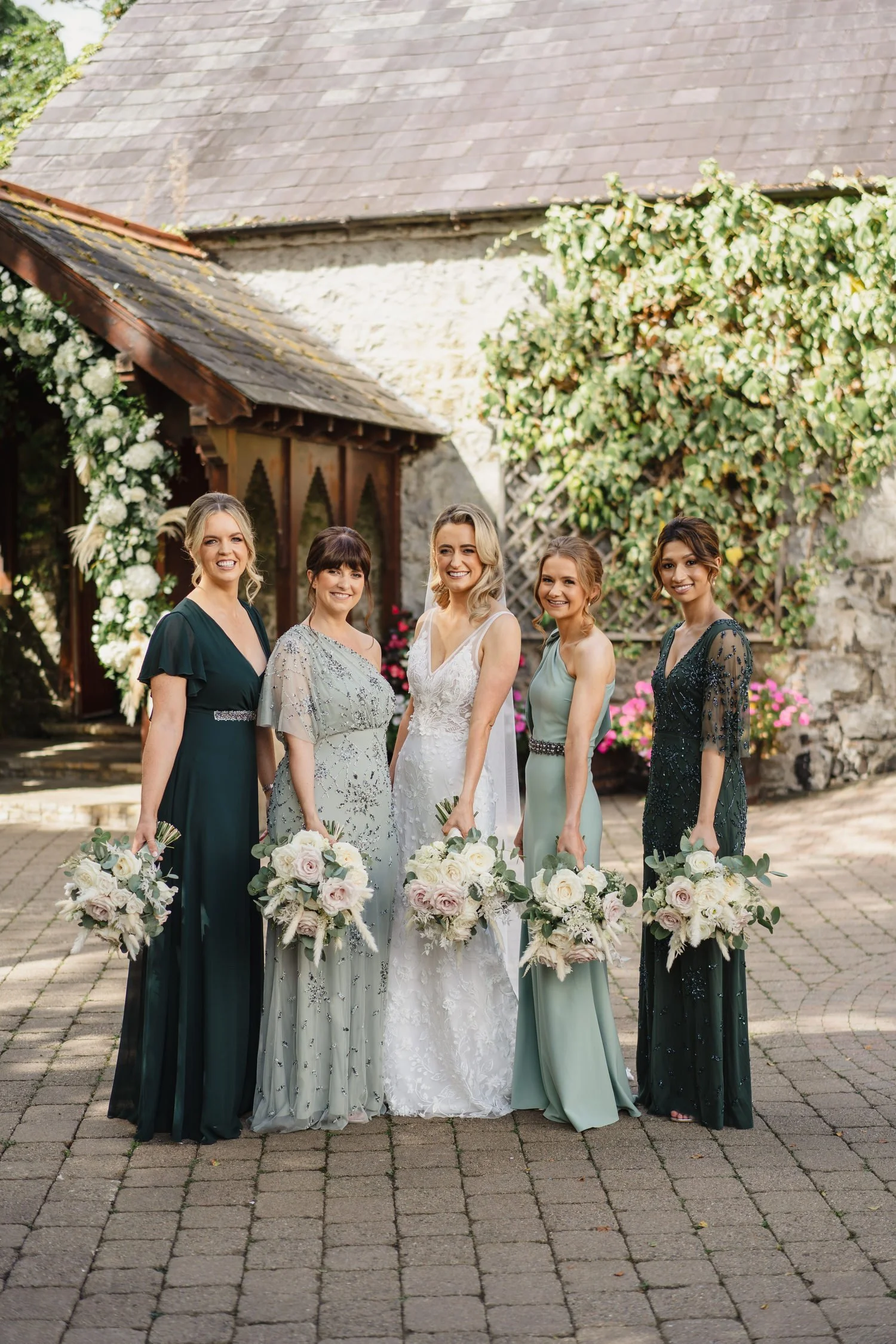  Emma Rose and Ambrish’s beautiful Humanist wedding at the Galgorm resort and Spa in Ballymena.   