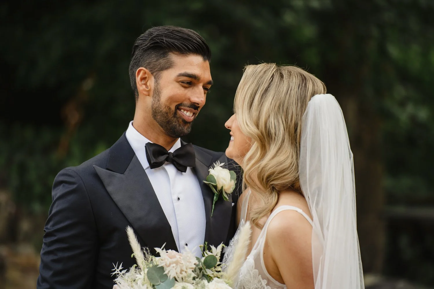  Emma Rose and Ambrish’s beautiful Humanist wedding at the Galgorm resort and Spa in Ballymena.   