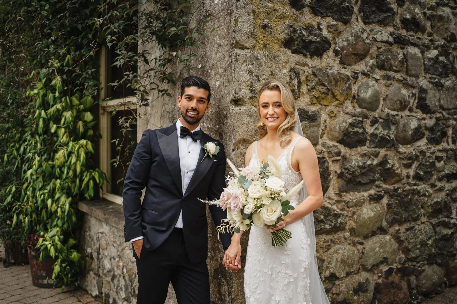  Emma Rose and Ambrish’s beautiful Humanist wedding at the Galgorm resort and Spa in Ballymena.   