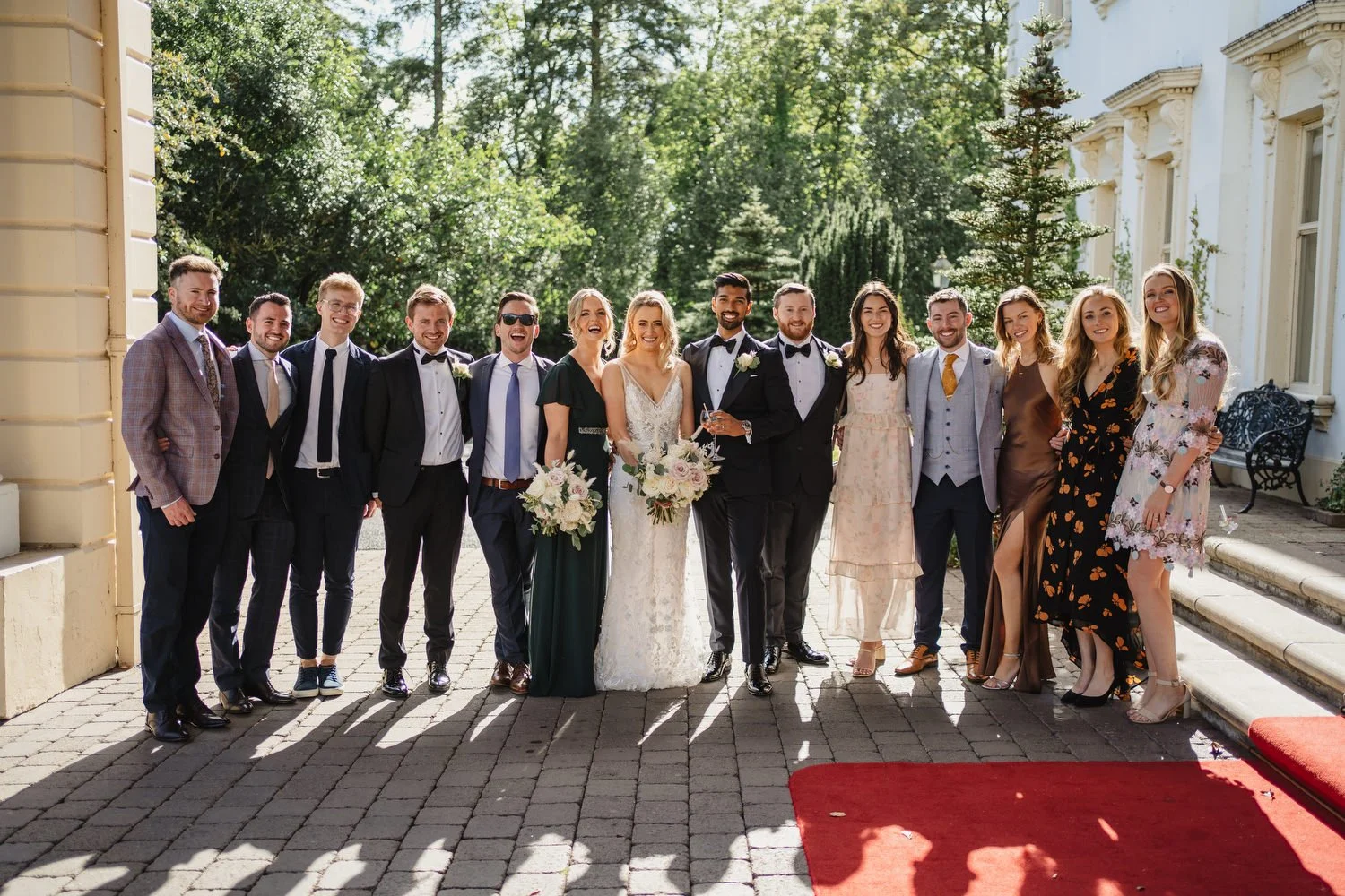  Emma Rose and Ambrish’s beautiful Humanist wedding at the Galgorm resort and Spa in Ballymena.   