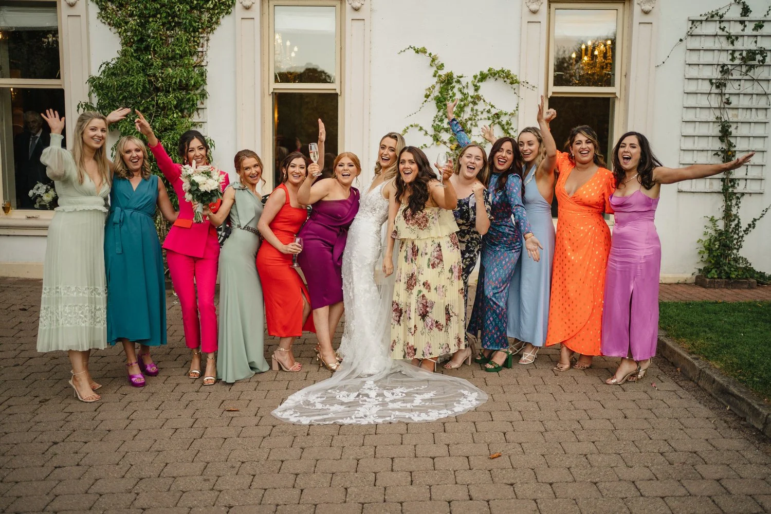  Emma Rose and Ambrish’s beautiful Humanist wedding at the Galgorm resort and Spa in Ballymena.   