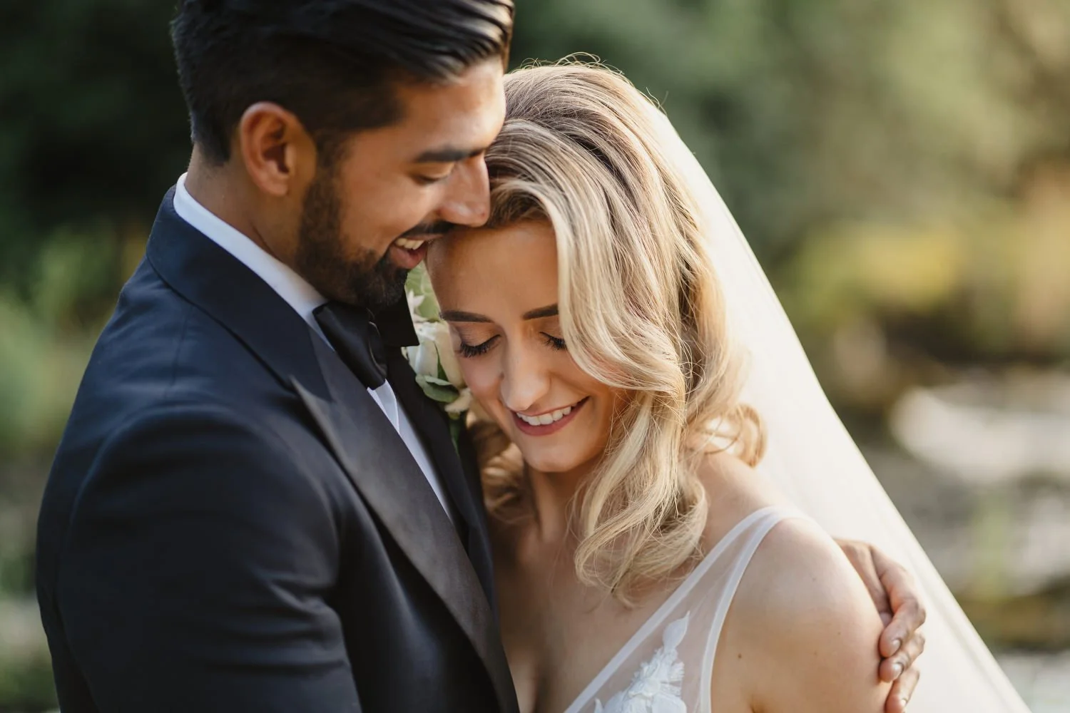  Emma Rose and Ambrish’s beautiful Humanist wedding at the Galgorm resort and Spa in Ballymena.   