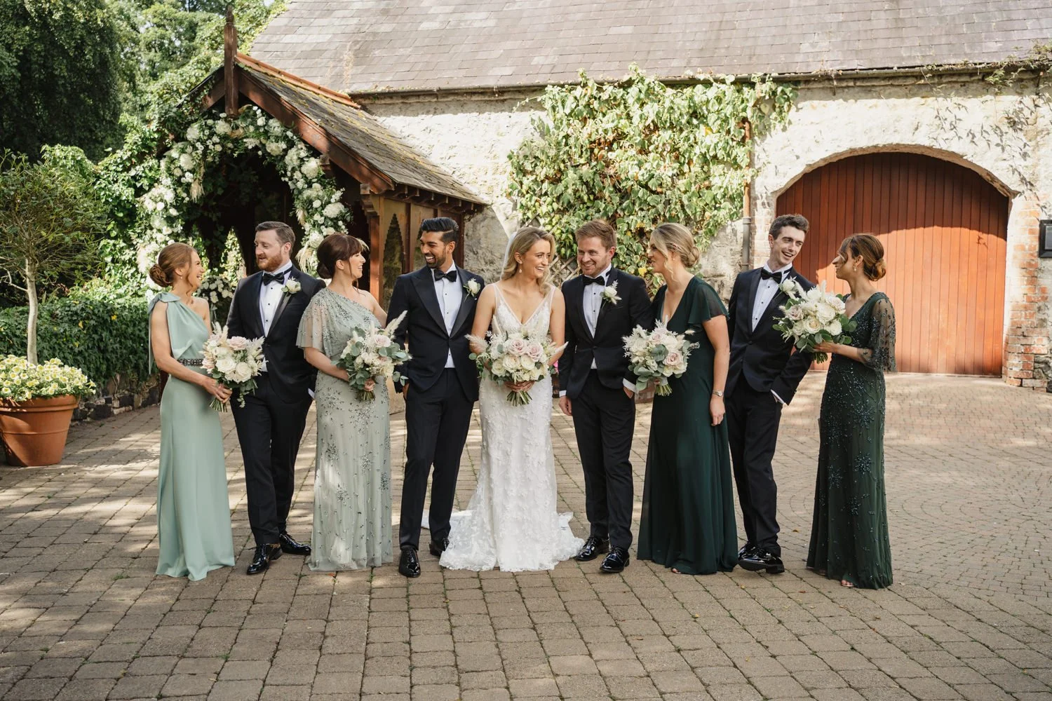  Emma Rose and Ambrish’s beautiful Humanist wedding in the Phantom House at the Galgorm resort and Spa in Ballymena with reception in the Great Hall.  