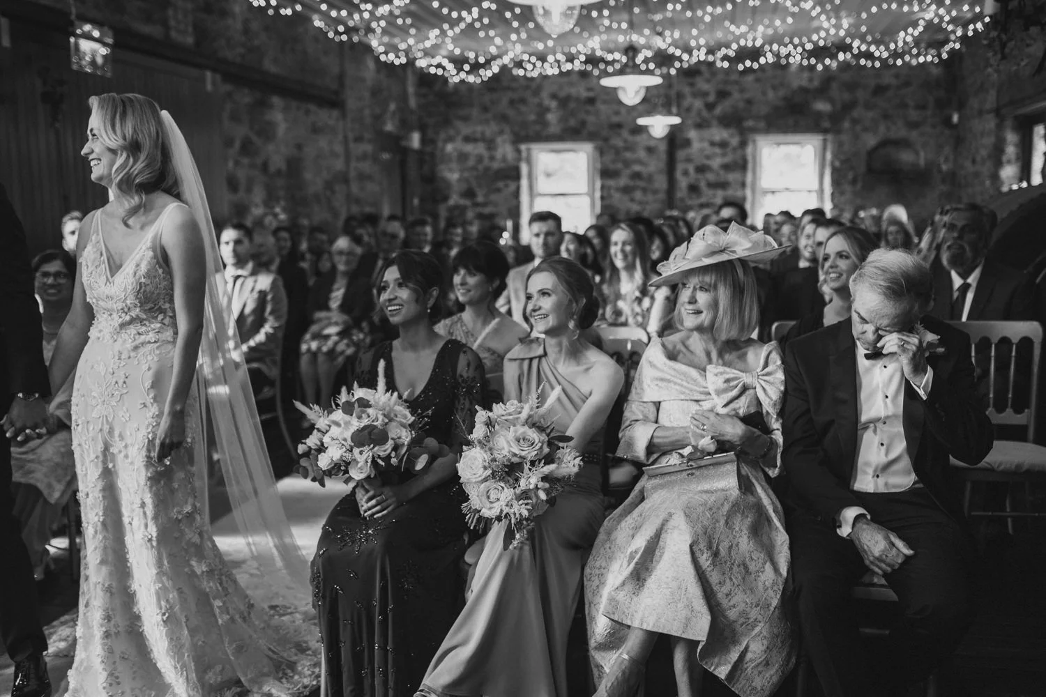  Emma Rose and Ambrish’s beautiful Humanist wedding in the Phantom House at the Galgorm resort and Spa in Ballymena with reception in the Great Hall.  