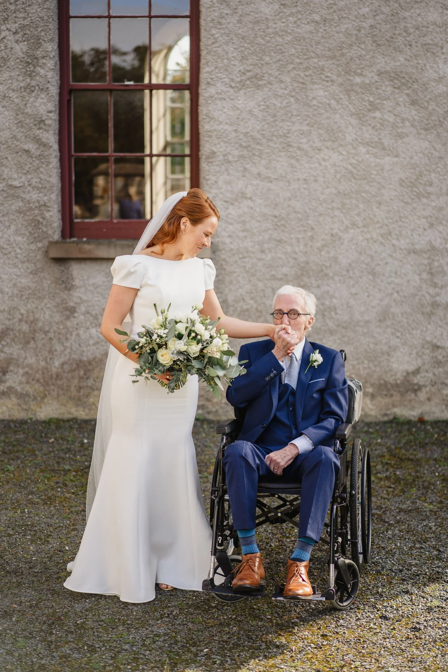  Anna and JoshÕs gorgeous Autumn wedding in Omagh Meeting House at Cultra, with photos afterwards in the Ulster Folk and Transport Museum. The reception was in Cultra House with sparklers, sax and shenanigans! 