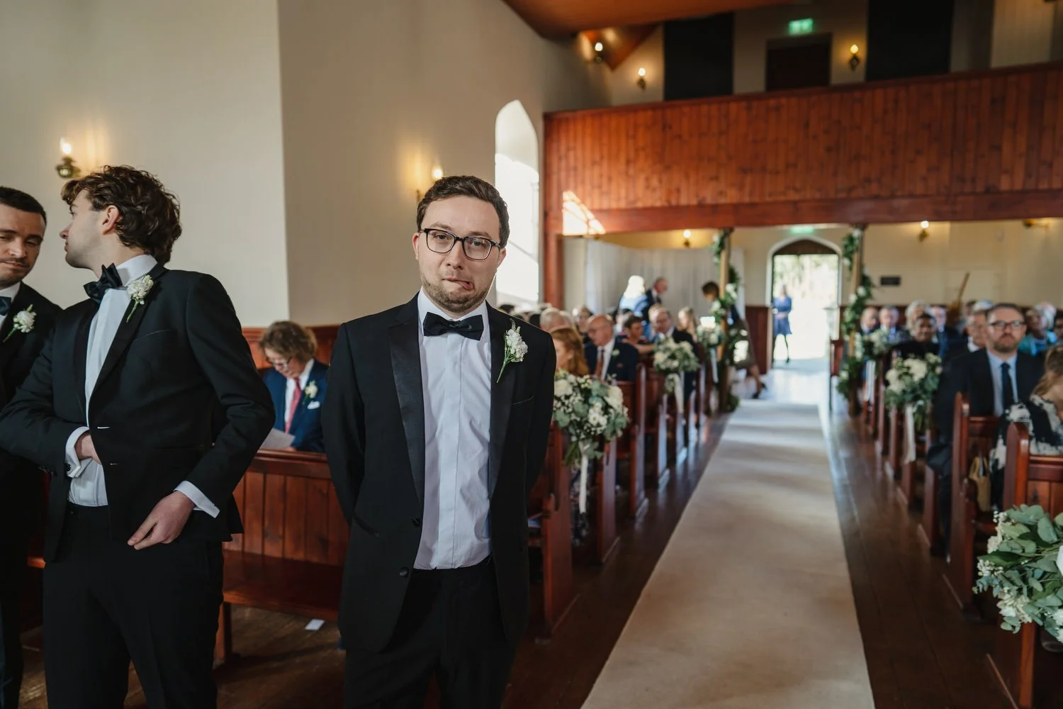  Anna and JoshÕs gorgeous Autumn wedding in Omagh Meeting House at Cultra, with photos afterwards in the Ulster Folk and Transport Museum. The reception was in Cultra House with sparklers, sax and shenanigans! 