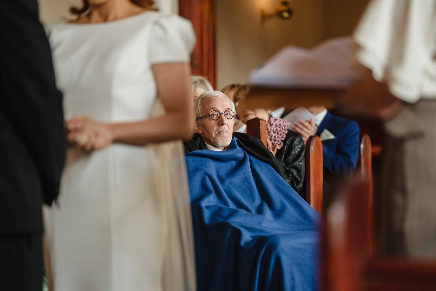  Anna and JoshÕs gorgeous Autumn wedding in Omagh Meeting House at Cultra, with photos afterwards in the Ulster Folk and Transport Museum. The reception was in Cultra House with sparklers, sax and shenanigans! 