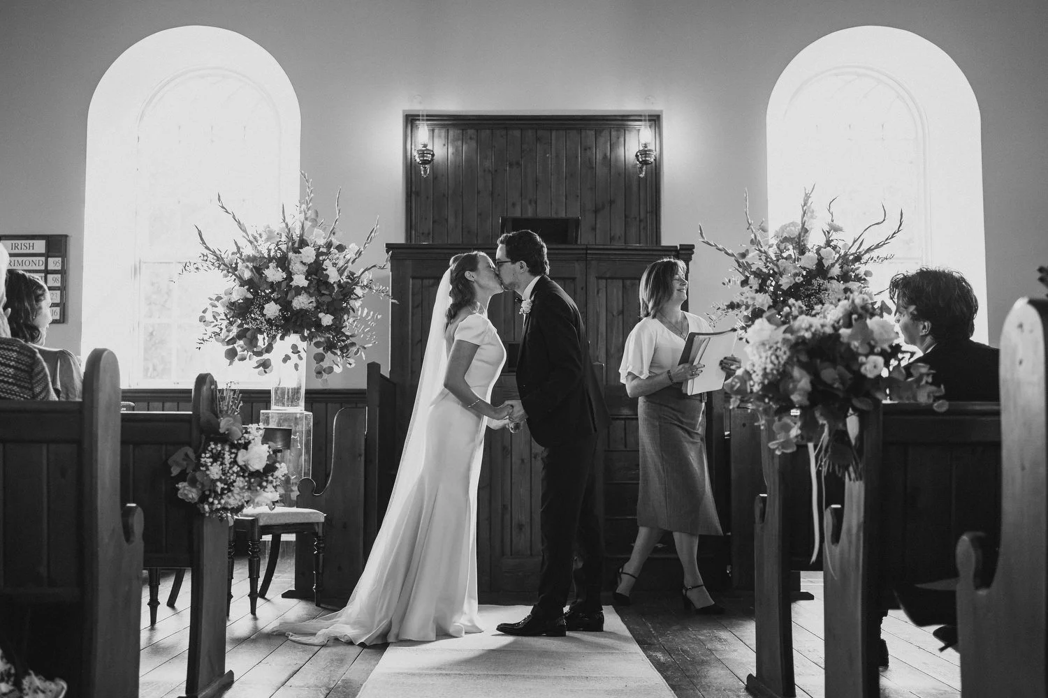  Anna and JoshÕs gorgeous Autumn wedding in Omagh Meeting House at Cultra, with photos afterwards in the Ulster Folk and Transport Museum. The reception was in Cultra House with sparklers, sax and shenanigans! 
