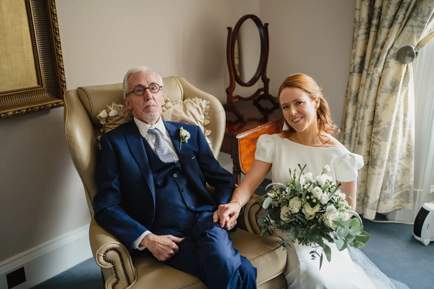  Anna and JoshÕs gorgeous Autumn wedding in Omagh Meeting House at Cultra, with photos afterwards in the Ulster Folk and Transport Museum. The reception was in Cultra House with sparklers, sax and shenanigans! 